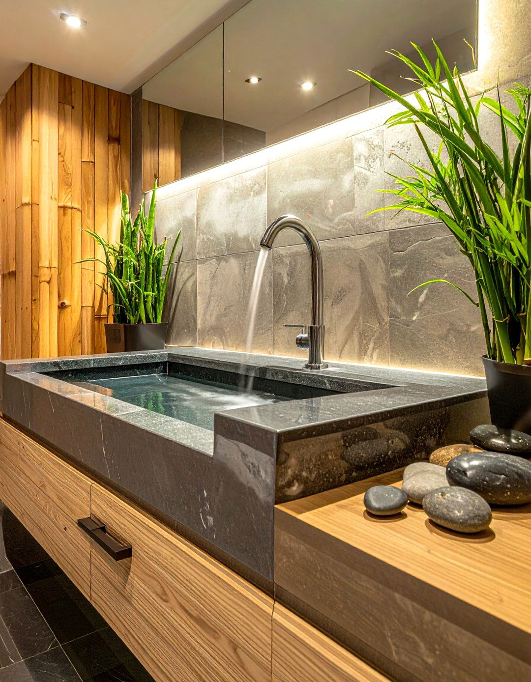 Waterfall Bathroom Faucet - 30 centerset faucet ideas