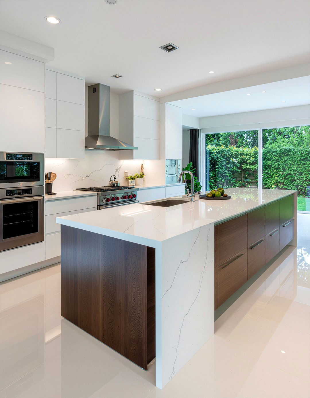 Waterfall Island - 30 popular kitchen ideas