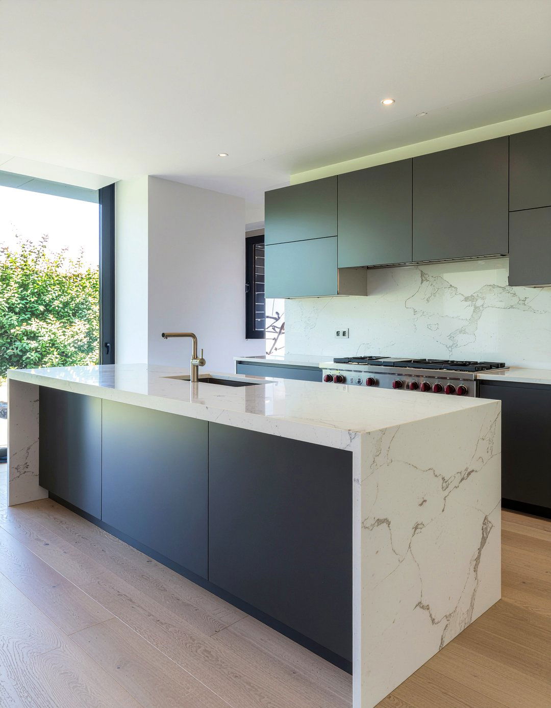 Waterfall Kitchen Island With Sink - 30 kitchen island with sink ideas