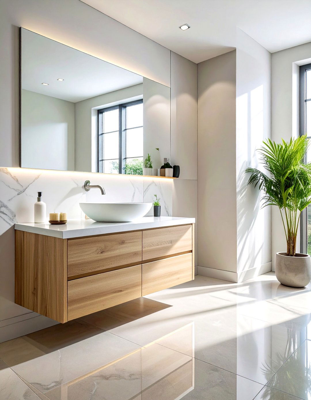 Waterfall Spout Bathroom Faucet - 30 single hole faucet ideas