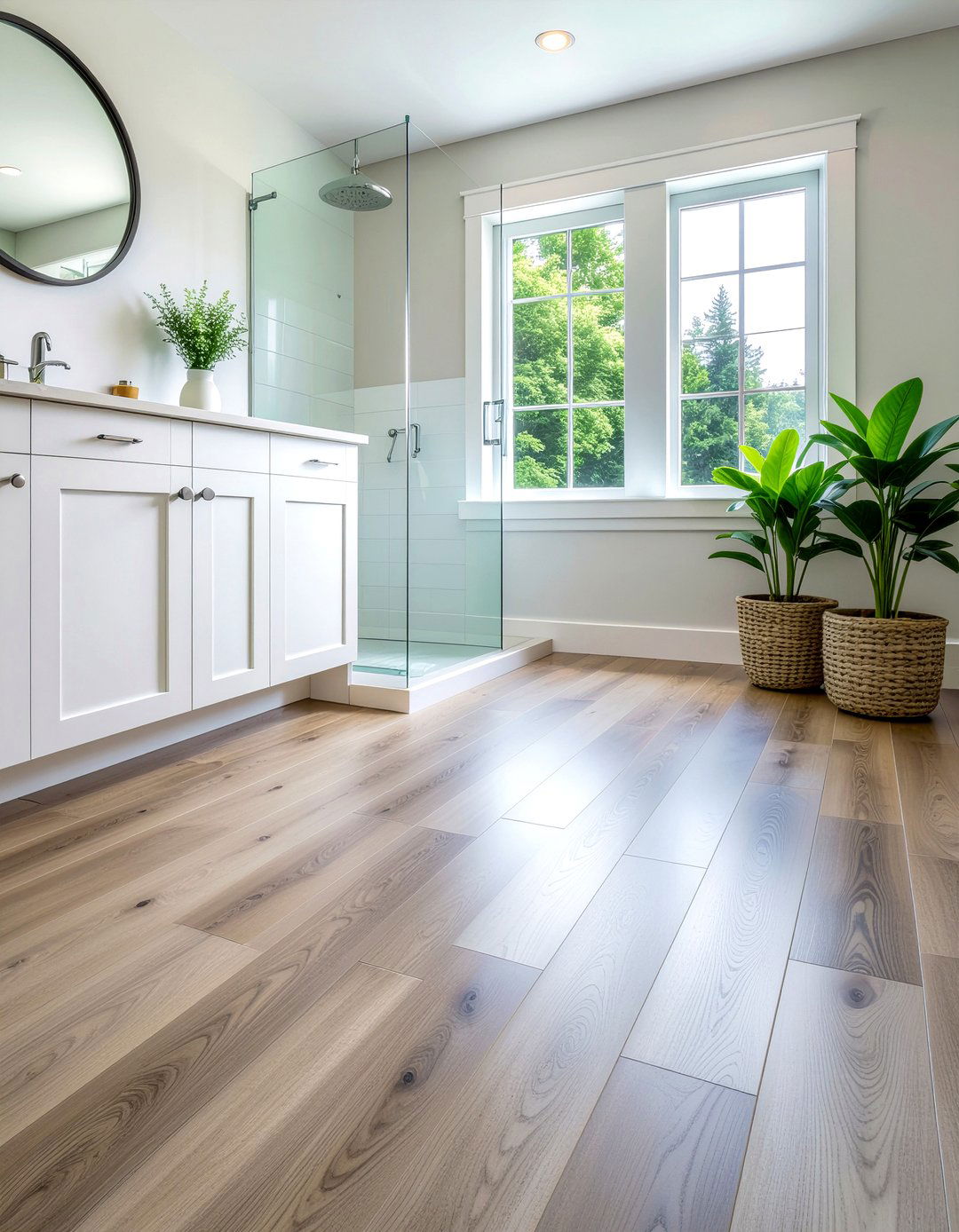 Waterproof Laminate Bathroom - 30 bathroom laminate flooring ideas
