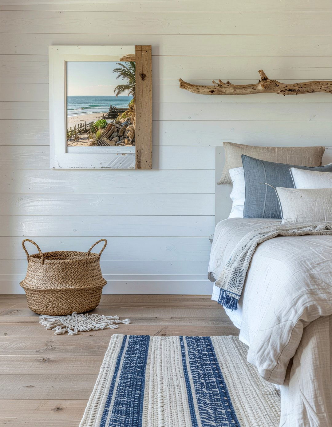 Weathered Wood Wall - 30 bedroom wood wall ideas