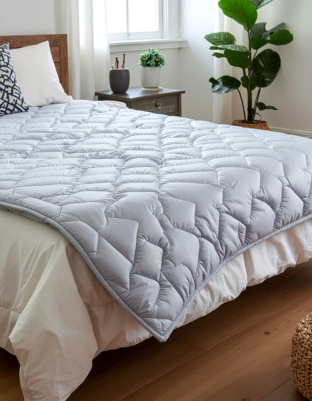 Weighted Blanket - 30 relaxation bedroom ideas