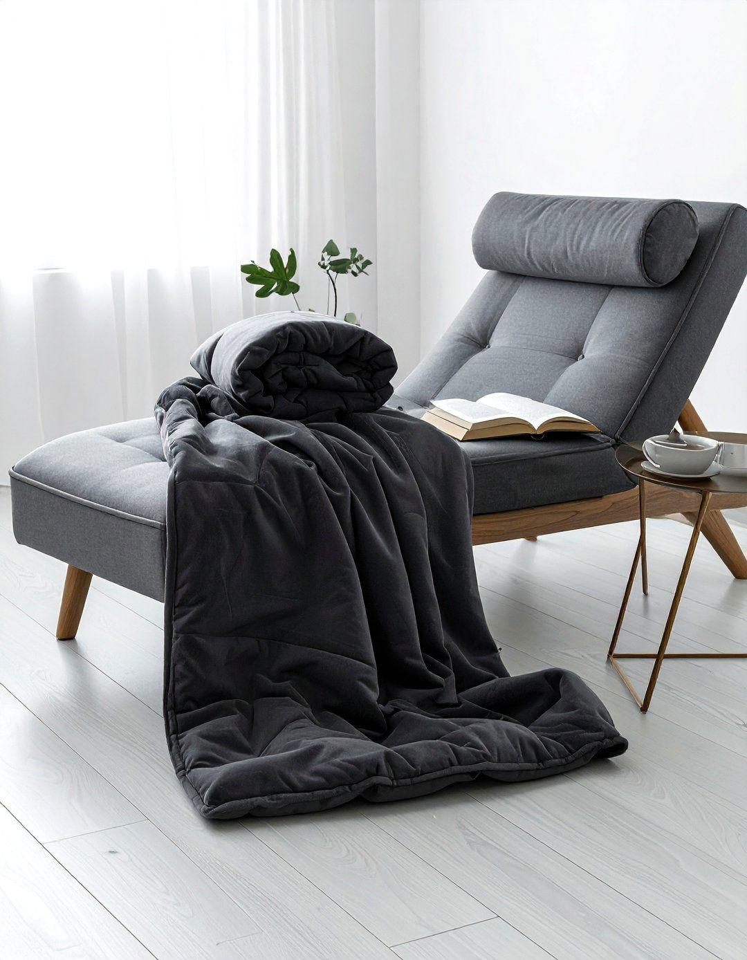 Weighted Blanket Placement - 30 living room blanket styling ideas
