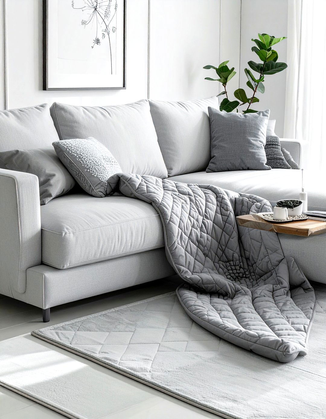 Weighted Therapy Blanket - 30 cozy throw ideas