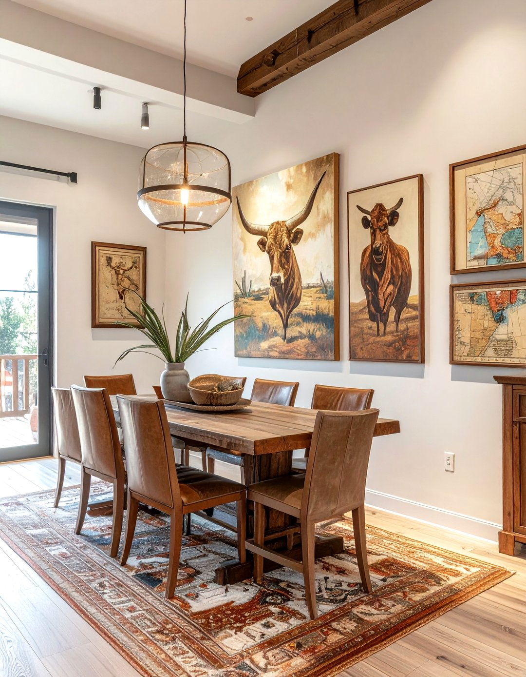Western Themed Wall Art - 30 Texas dining room ideas