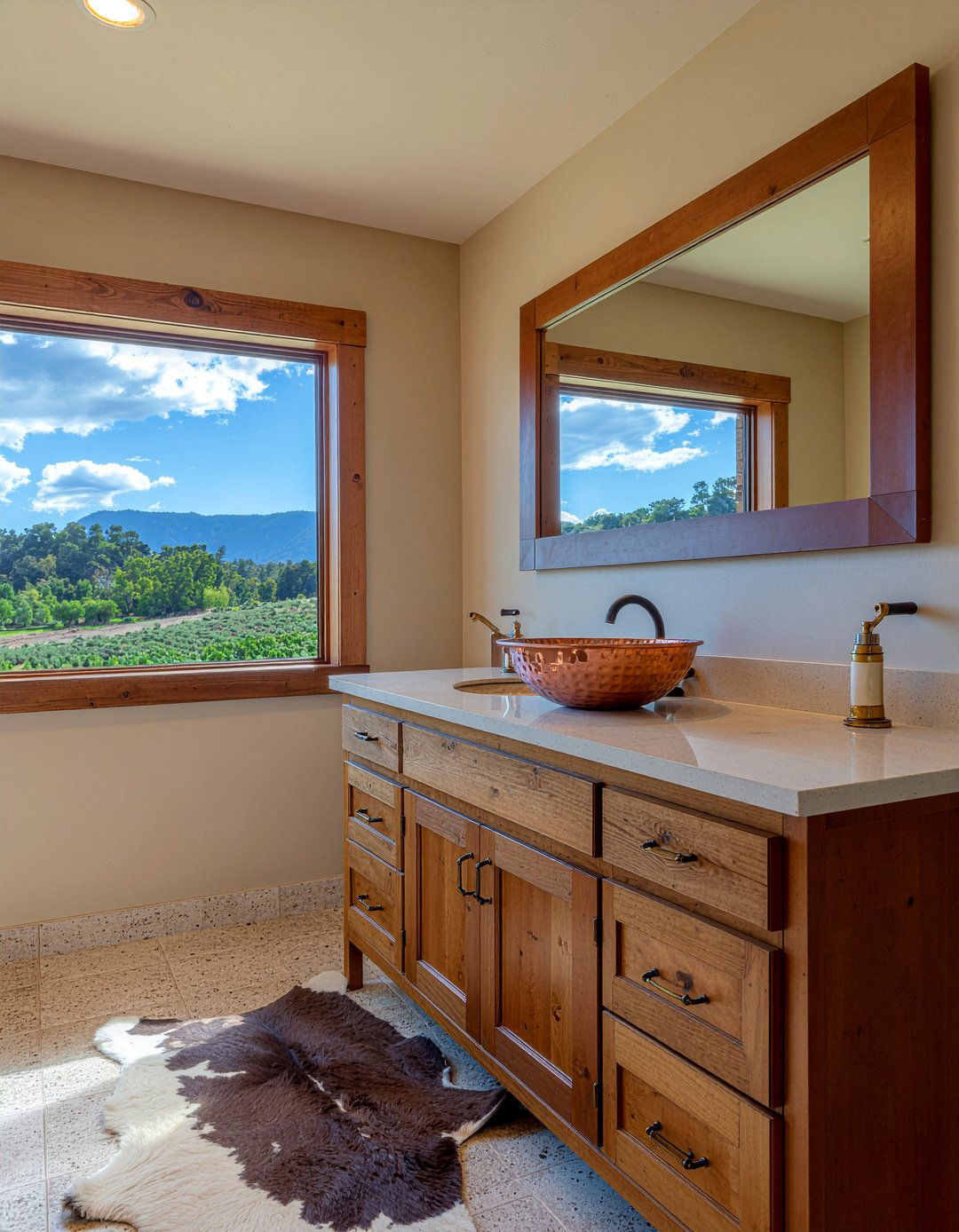 Western style bathroom - 30 ranch bathroom ideas