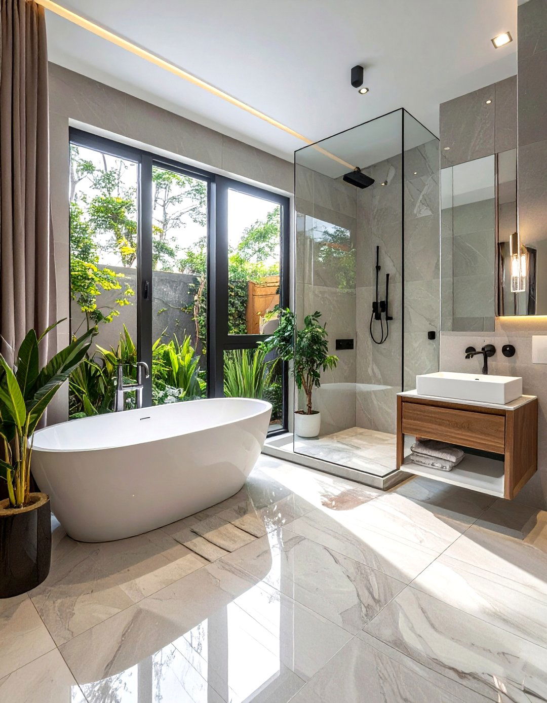 Wet Room - 30 dreamy bathroom ideas