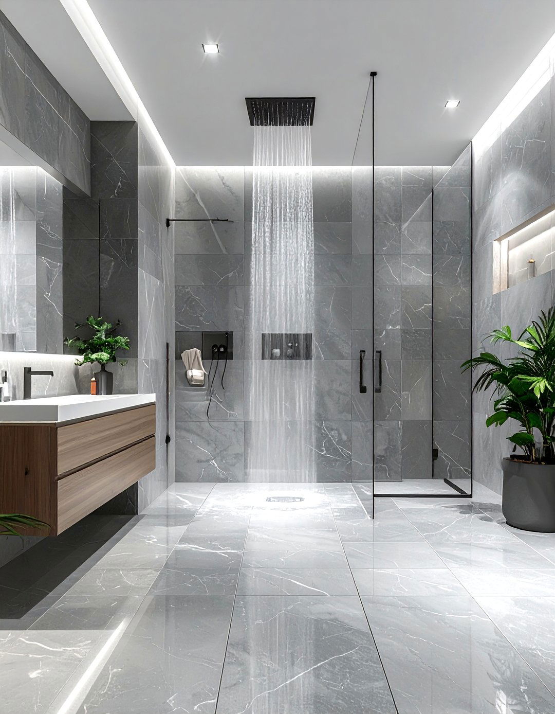 Wet Room - 30 viral bathroom ideas