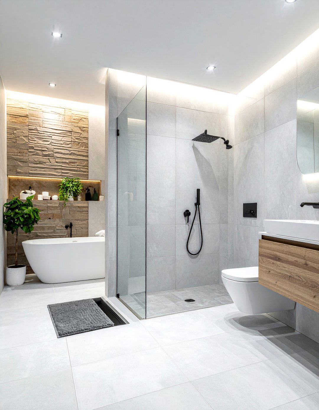 Wet Room - 30 bedroom to bathroom conversion ideas