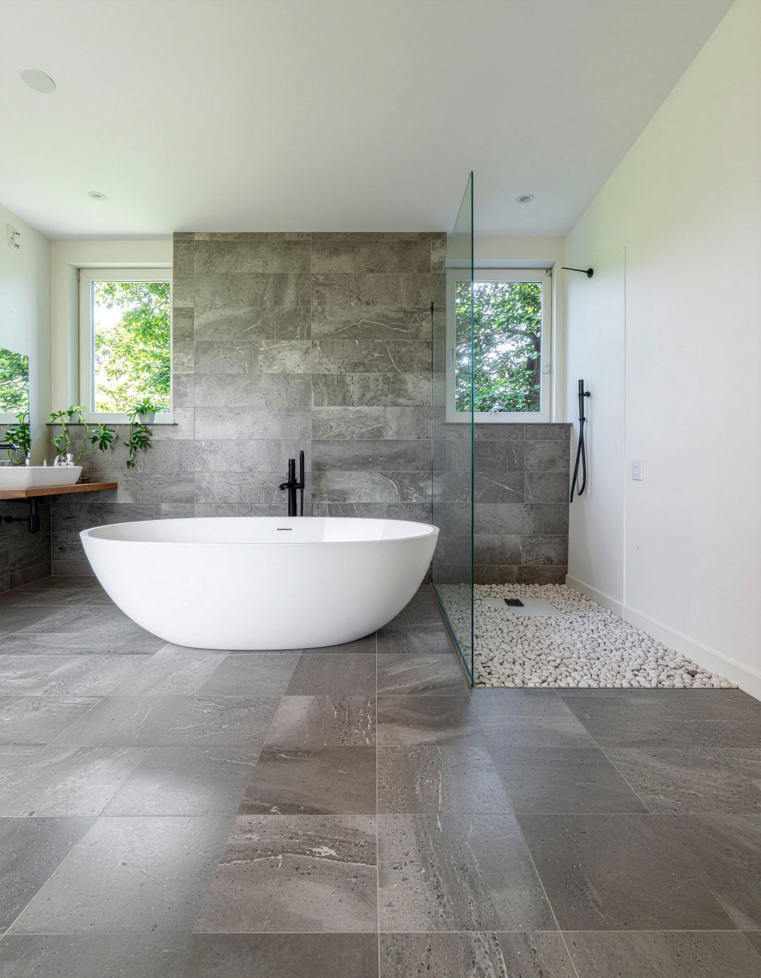 Wet Room Layout - 30 luxury master bathroom ideas