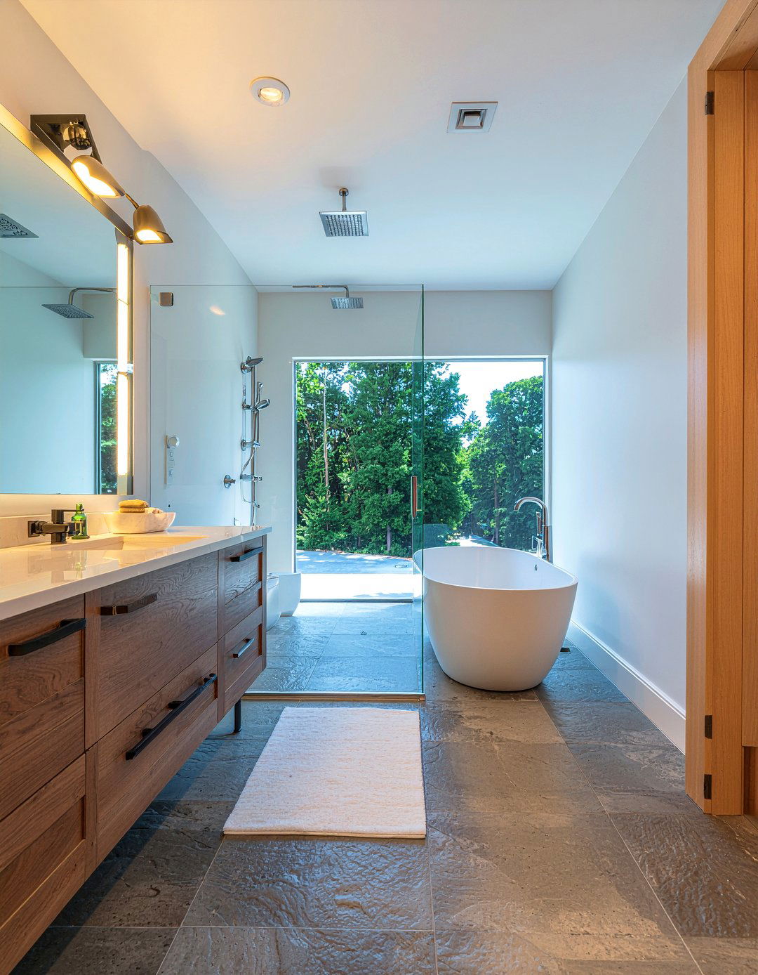 Wet Room With Glass Partition - 30 master bathroom ideas