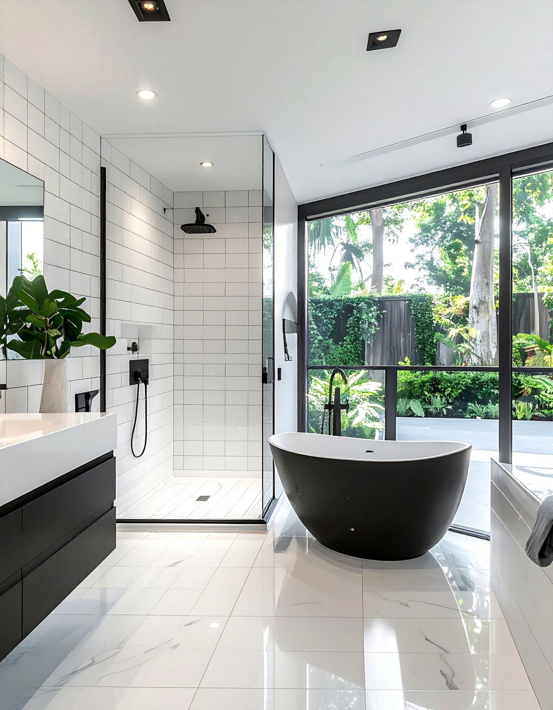 Wet room layout - 30 spa-like master bathroom ideas