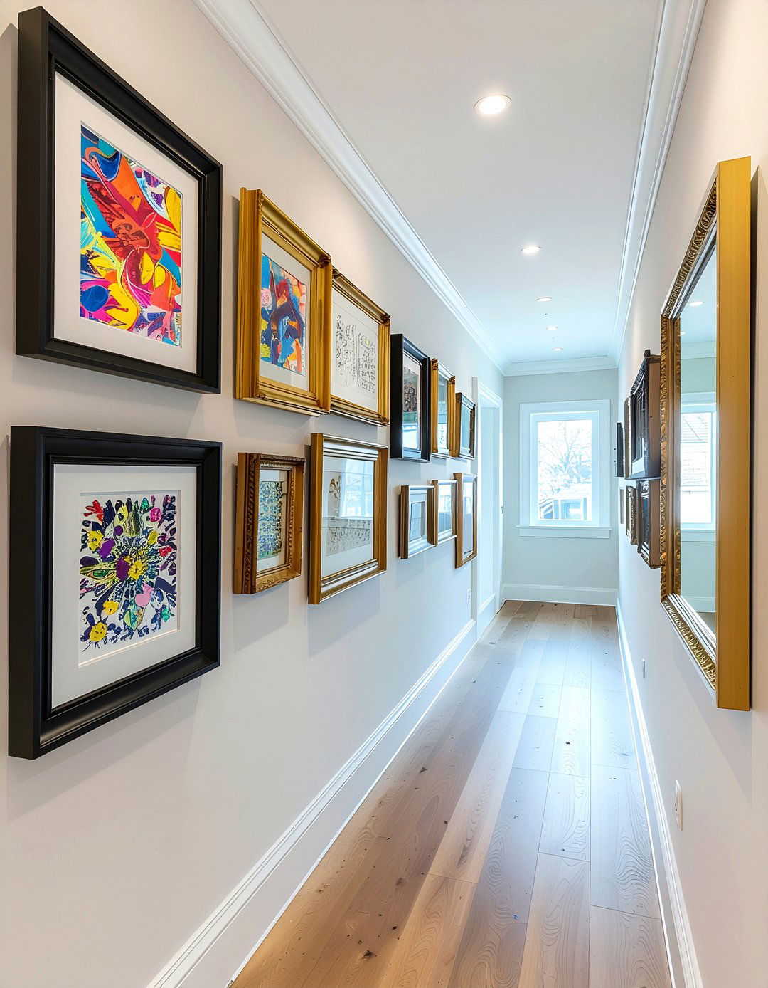 Whimsical gallery wall - 30 emerging decor trend ideas