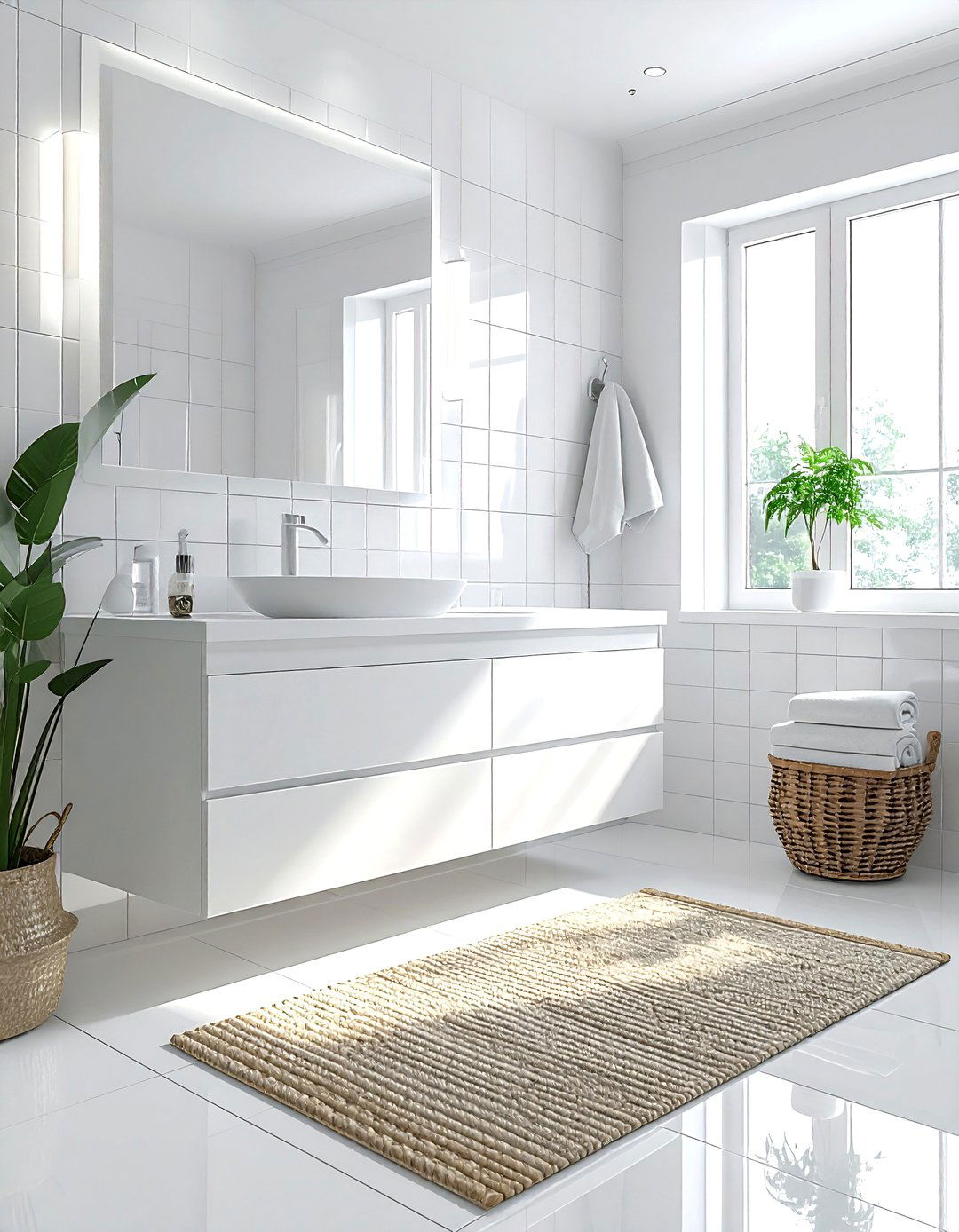 White Bathroom - 30 white decor ideas