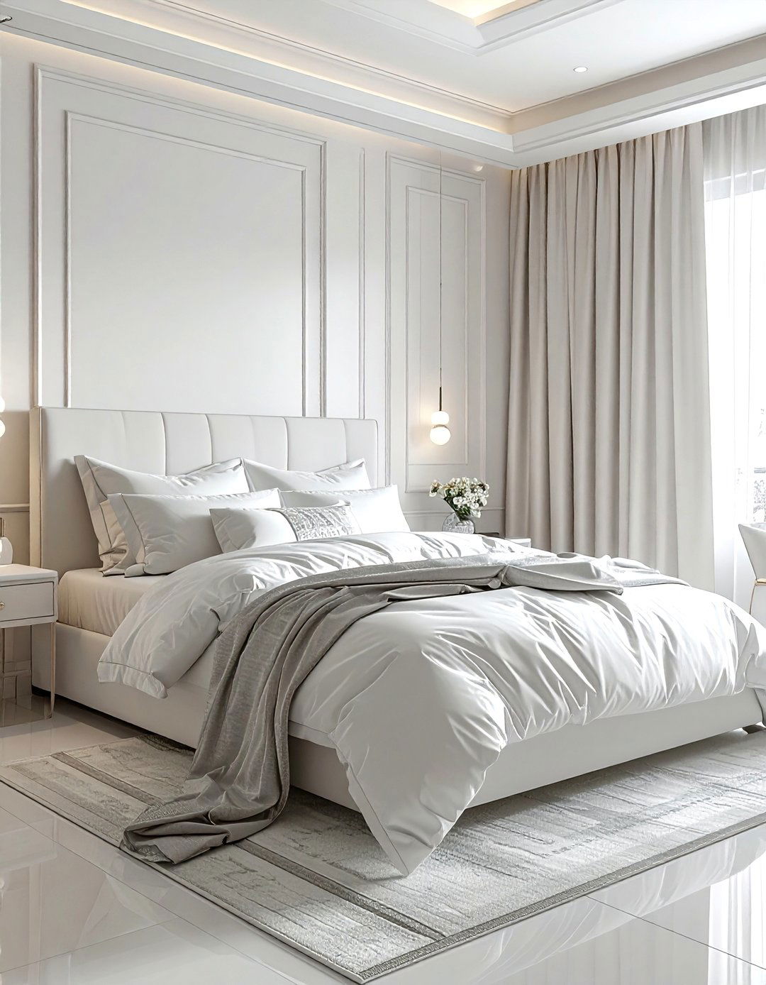 White Bedroom - 30 luxury bedroom ideas