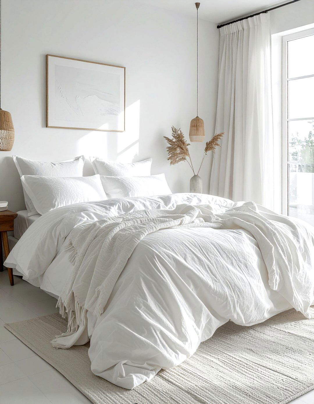 White Bedroom Linen Bedding - 30 contemporary white bedroom ideas