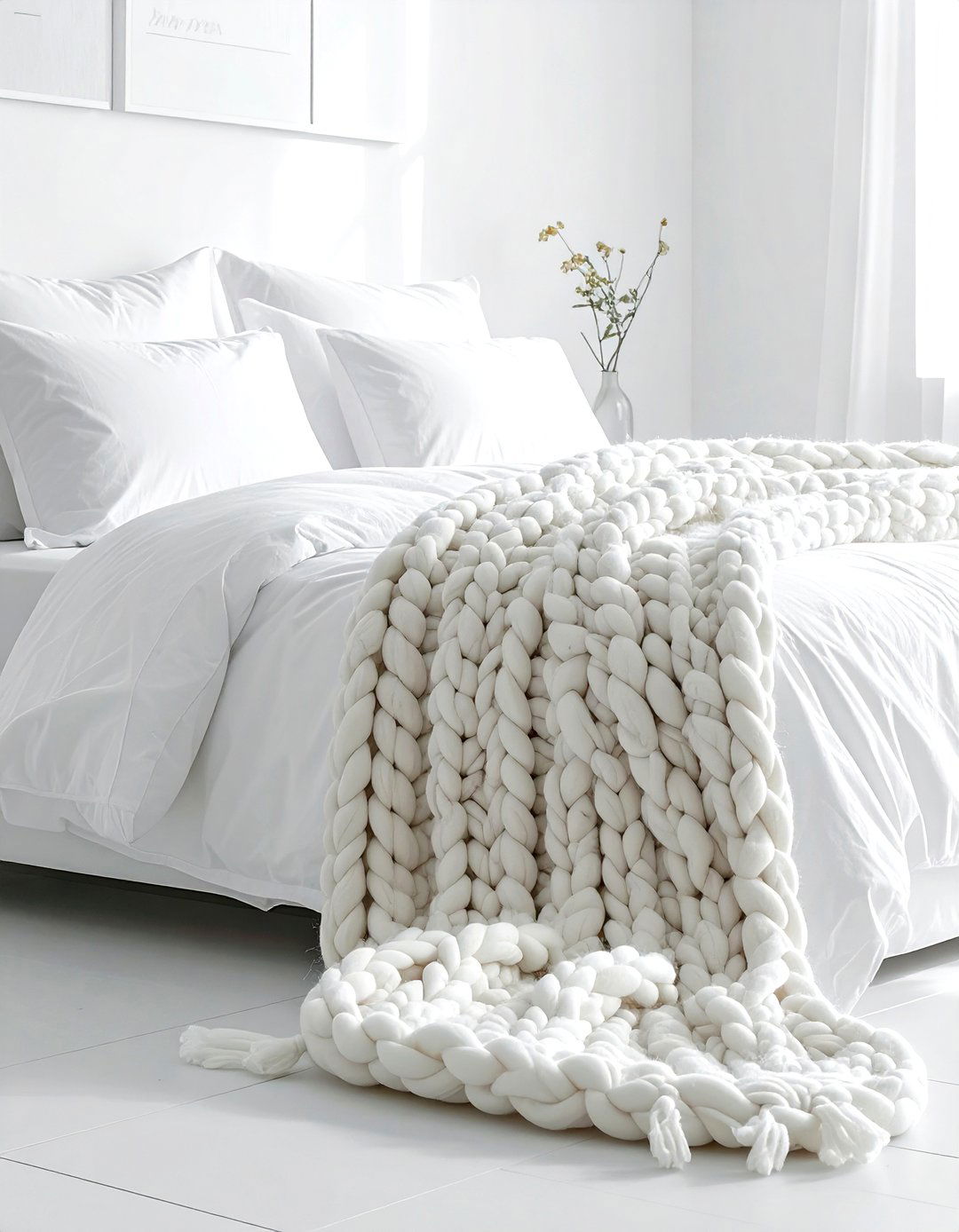 White Bedroom Throw Blanket - 30 white and white bedroom ideas