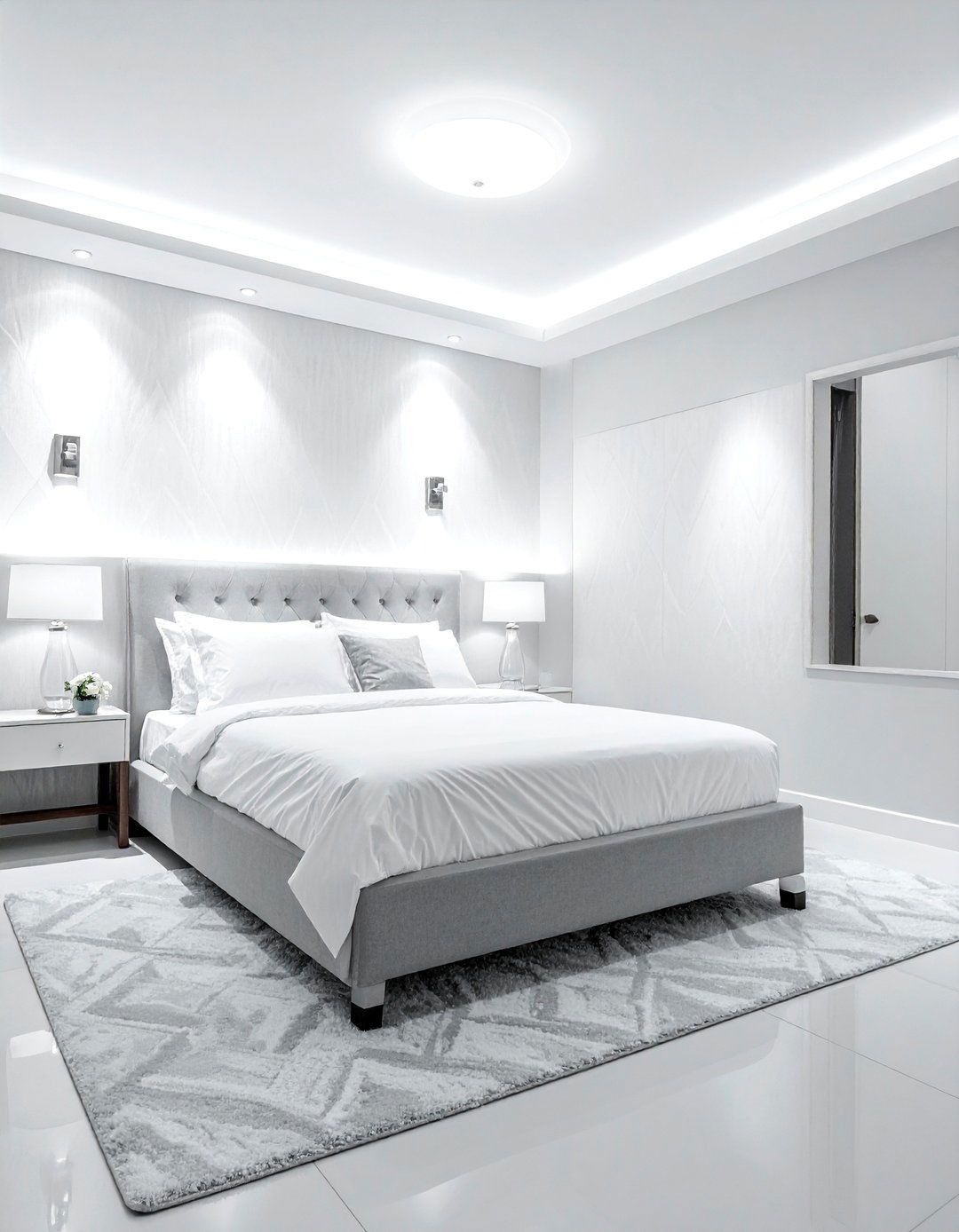 White Bedroom Wallpaper - 30 white and white bedroom ideas