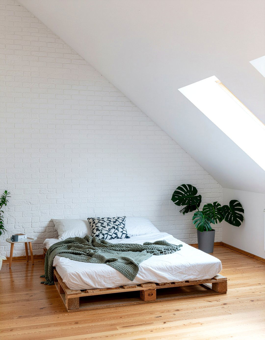 White Brick Wallpaper - 30 bedroom minimalist wallpapers