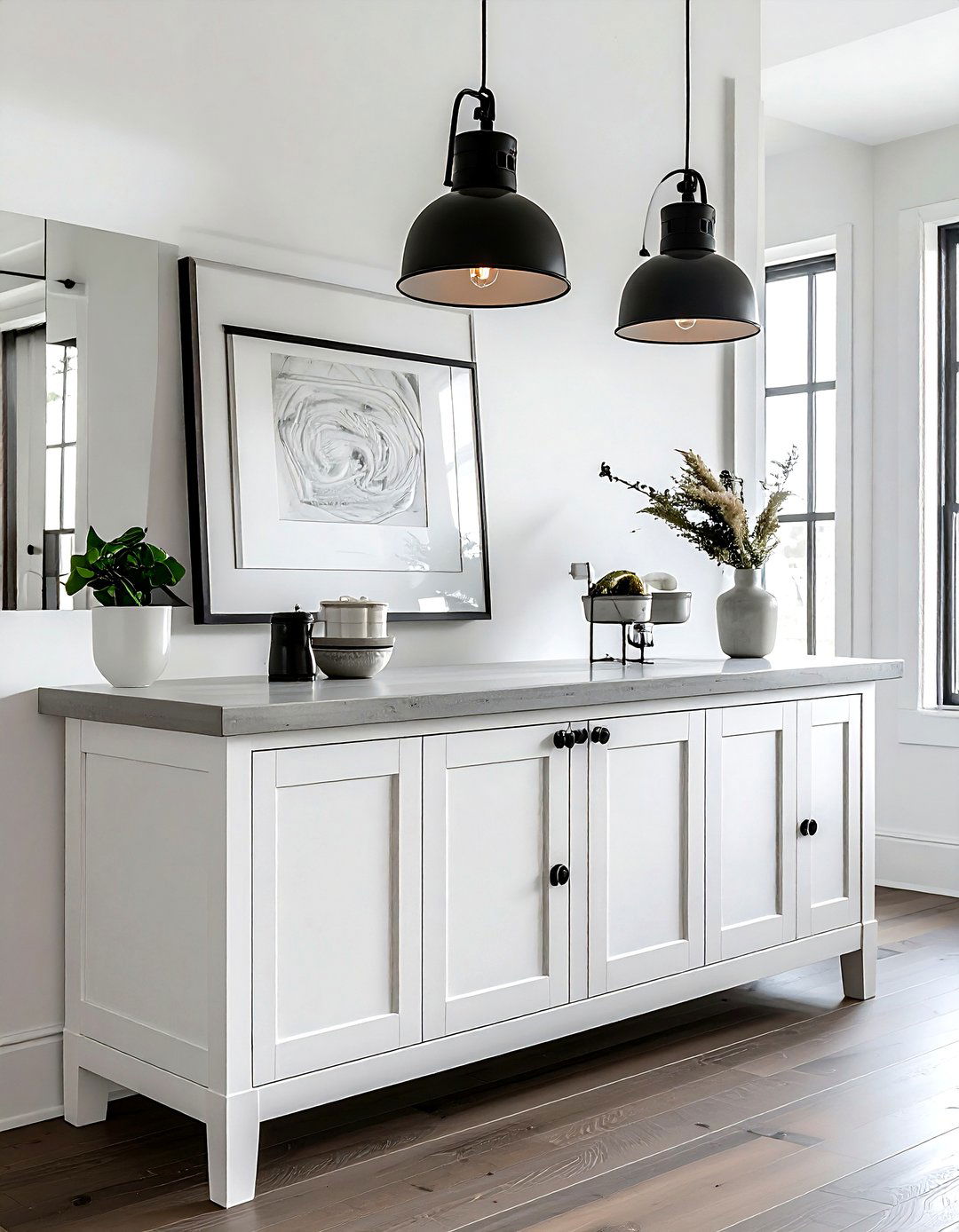 30 White Buffet Dining Room Ideas for Stylish Storage