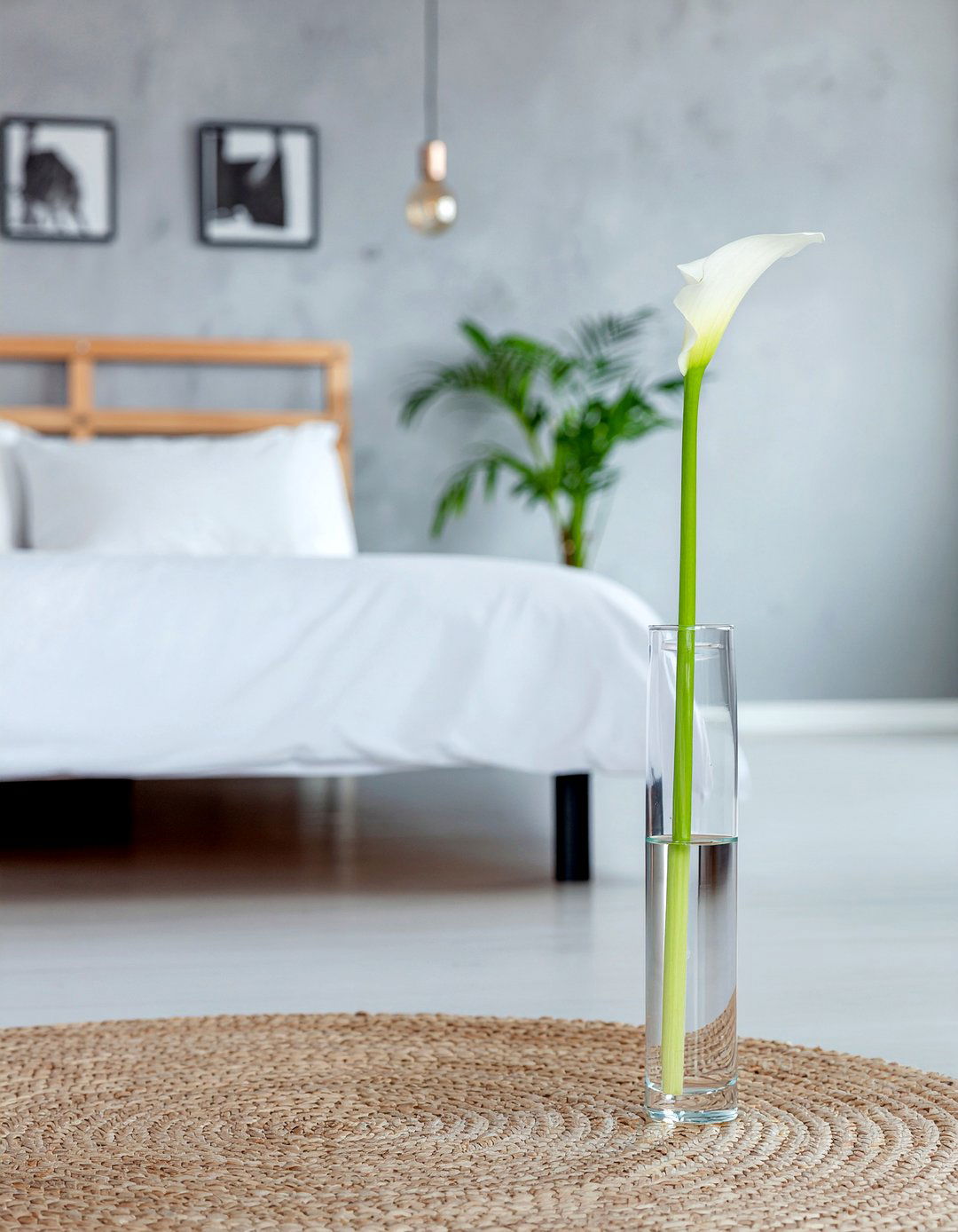 White Calla Lily - 30 bedroom faux flowers