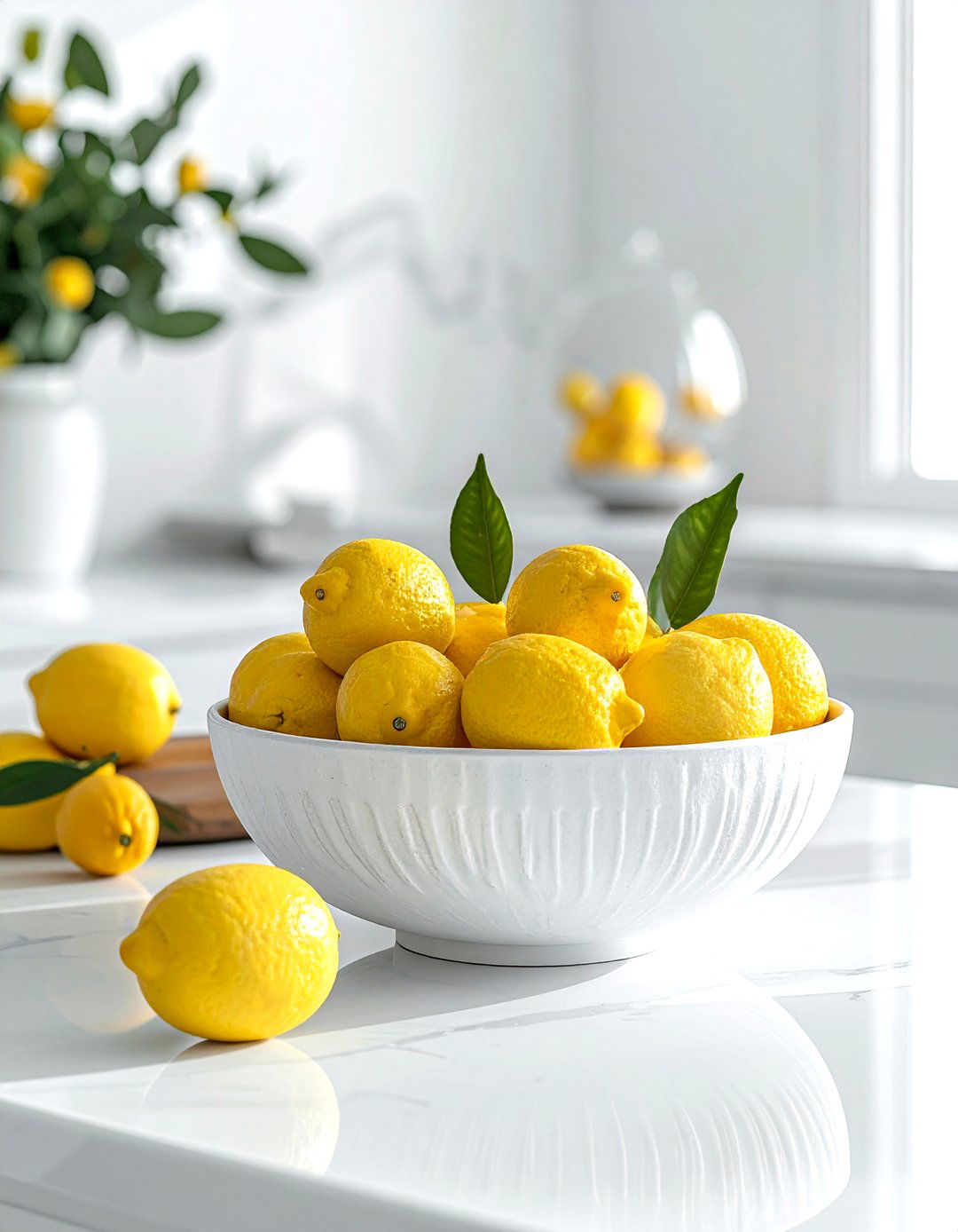 White Ceramic Bowl Centerpiece - 30 bowl centerpiece dining ideas