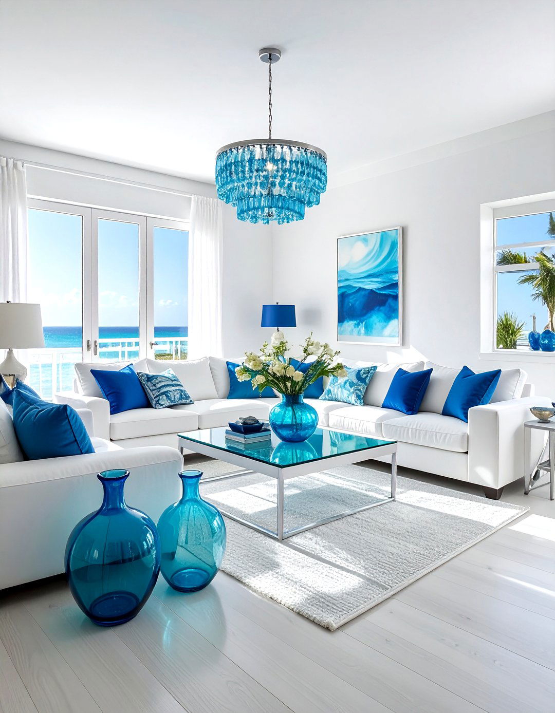 30 Airy Coastal White Living Room Ideas for a Breezy Feel