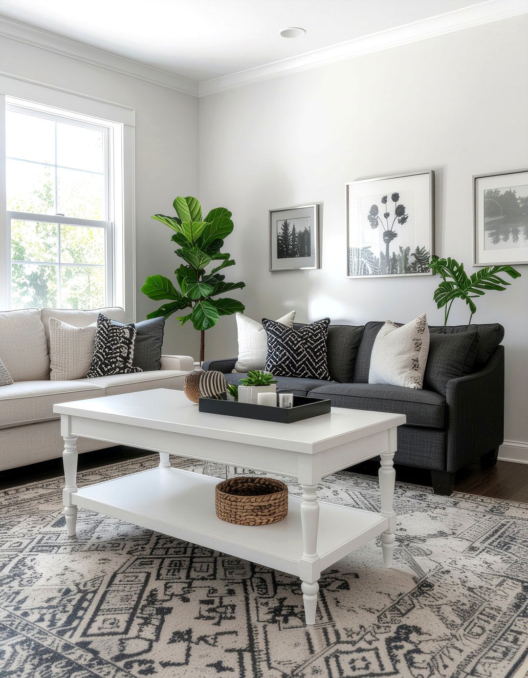 White Console Table - 30 living room console table styling