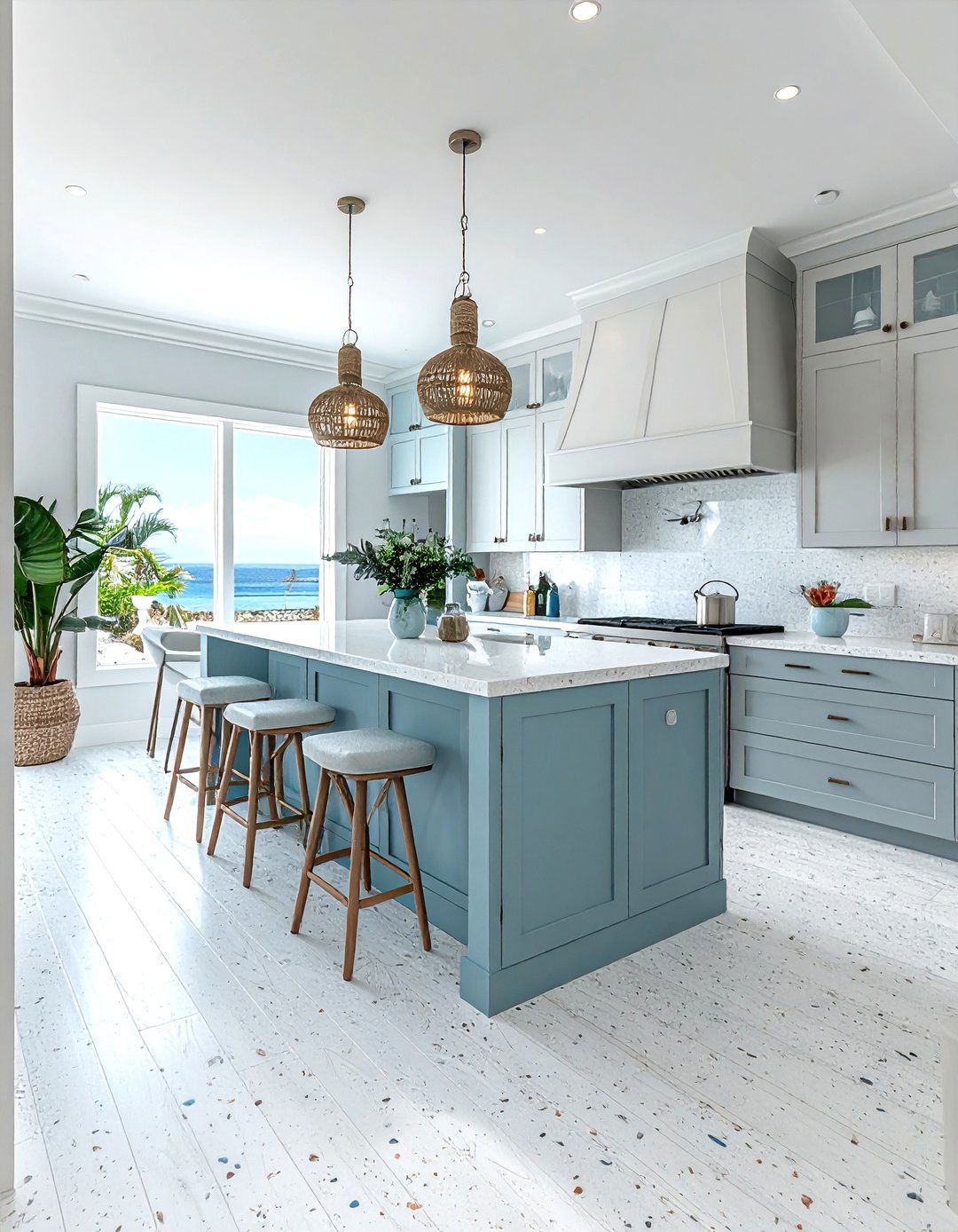 White Cork Kitchen Floor - 30 cork floor kitchen ideas