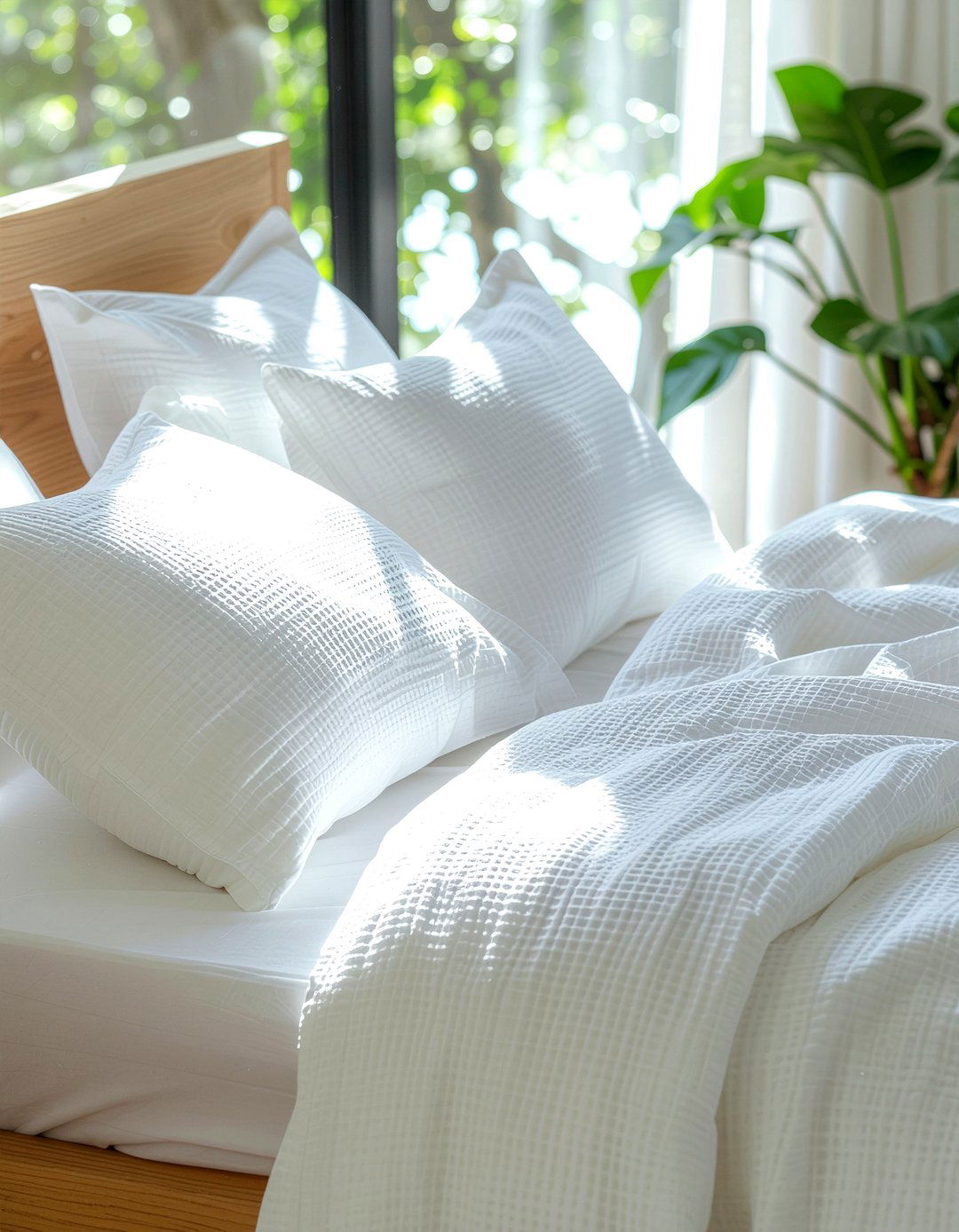 White Cotton Percale Sheet Set - 30 bedroom sheet sets