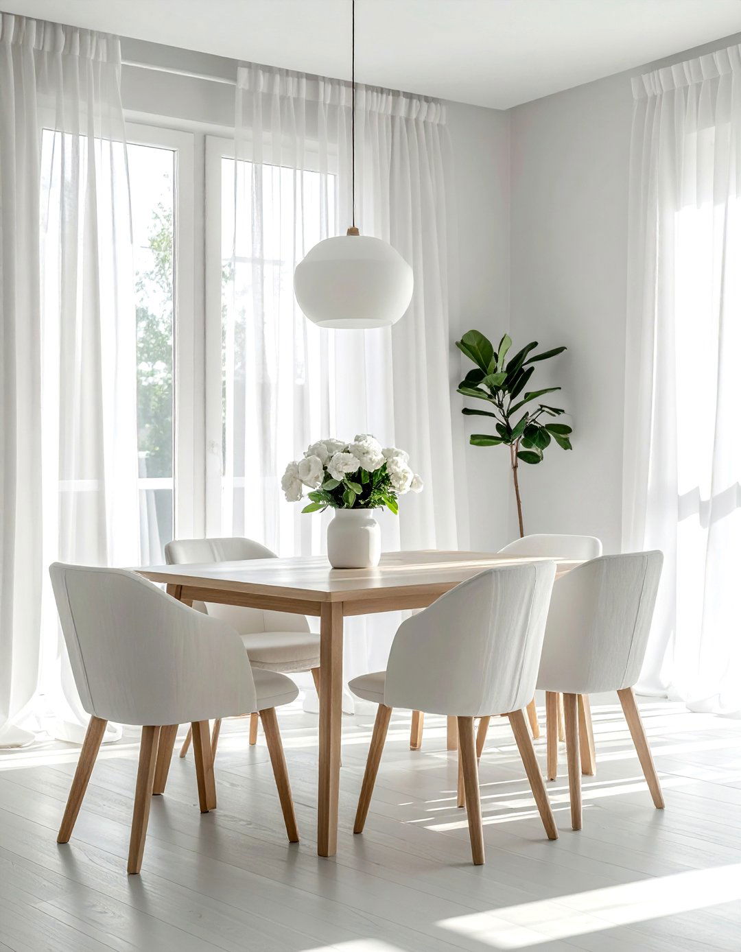 White Dining Room - 30 unique dining room ideas