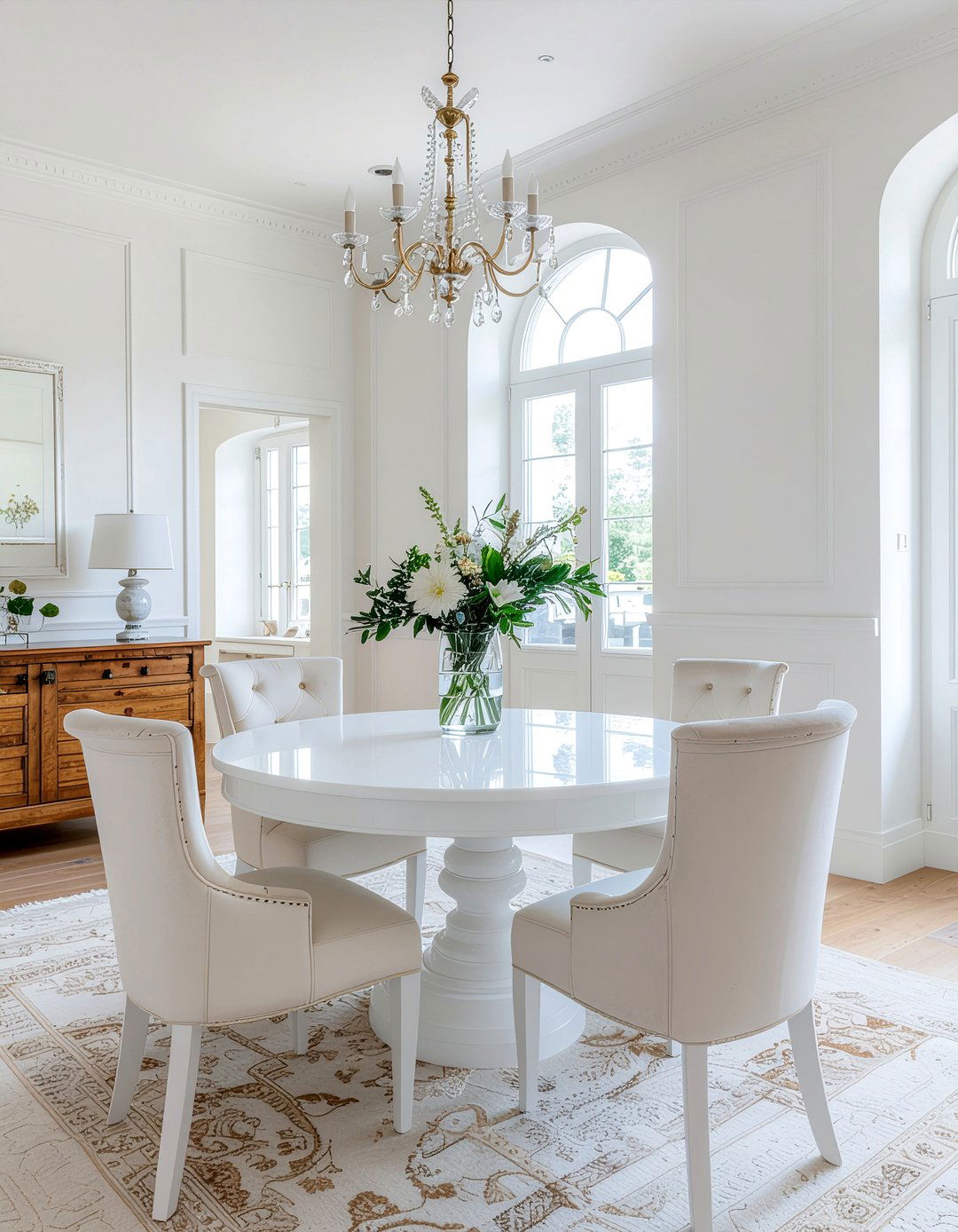 White Dining Room - 30 dream dining room ideas