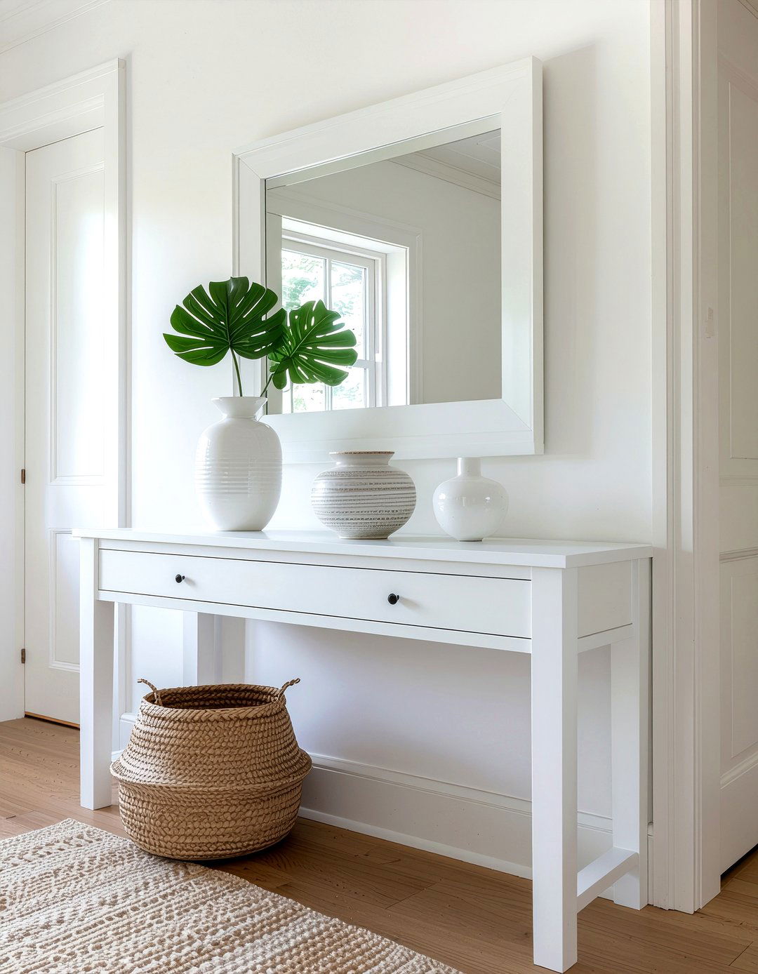 White Entryway Decor - 30 entryway decor ideas