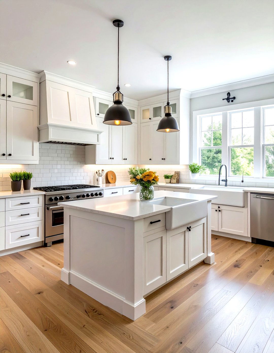 White Farmhouse Kitchen - 30 Southern kitchen ideas