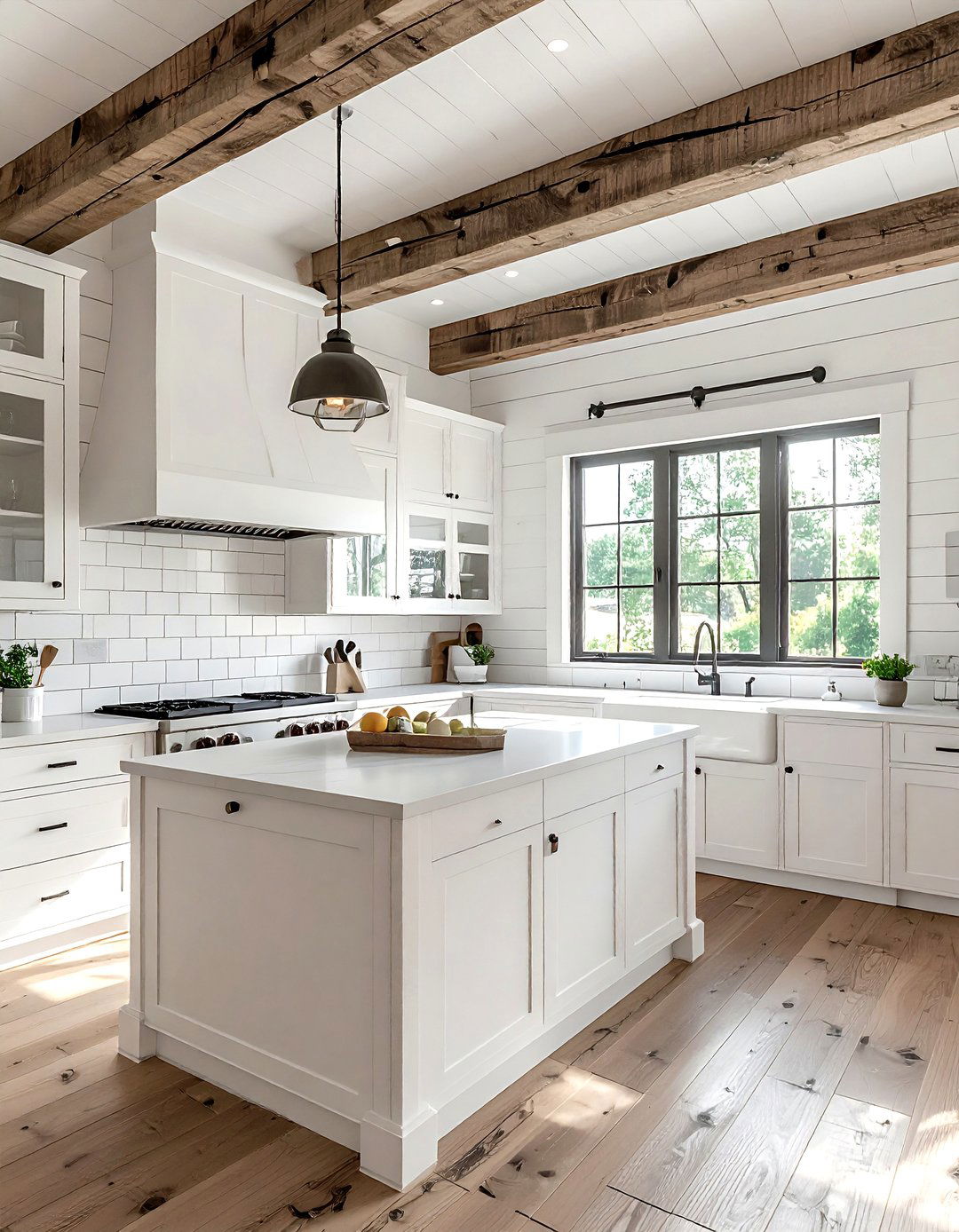 White Farmhouse Kitchen - 30 white decor ideas