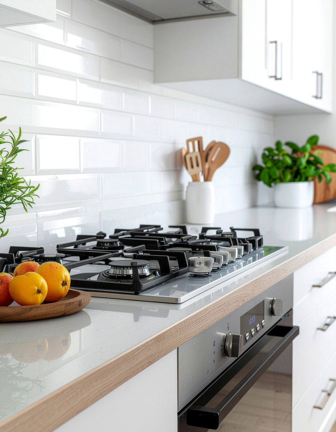 White Glass Electric Cooktop - 30 electric cooktop kitchen ideas