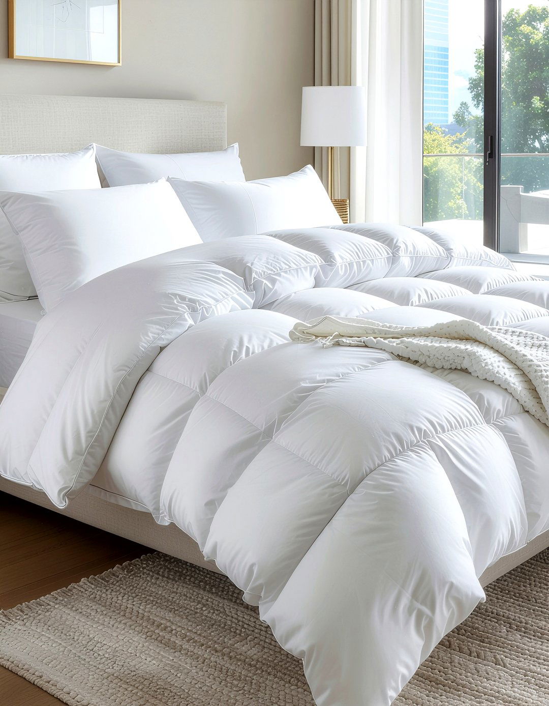 White Goose Down Comforter - 30 bedroom down comforters