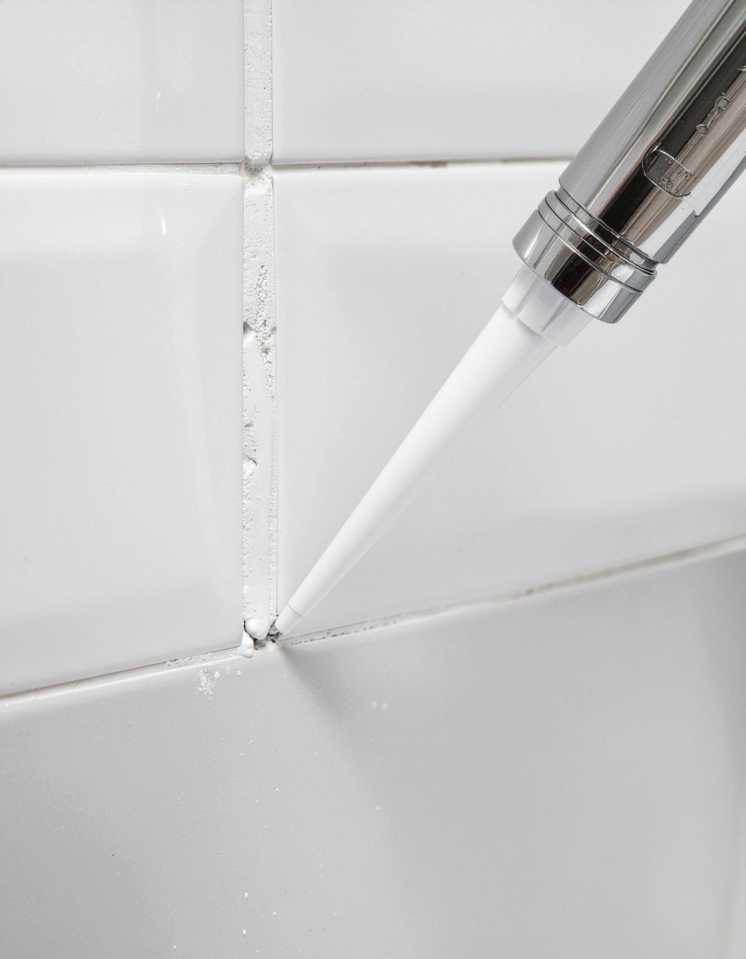 White Grout Pen - 30 bathroom simple change ideas
