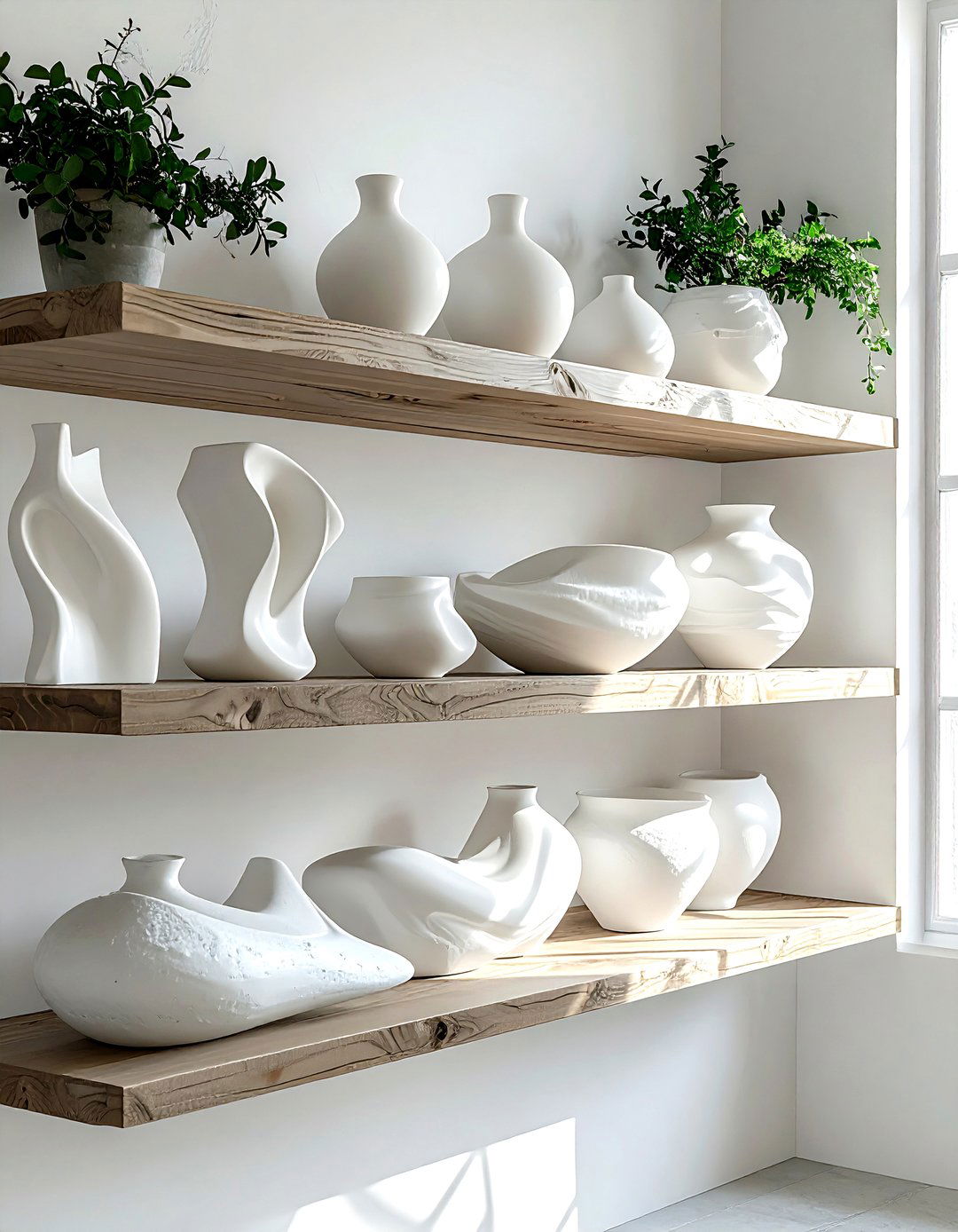 White Haeger pottery - 30 vintage vase ideas