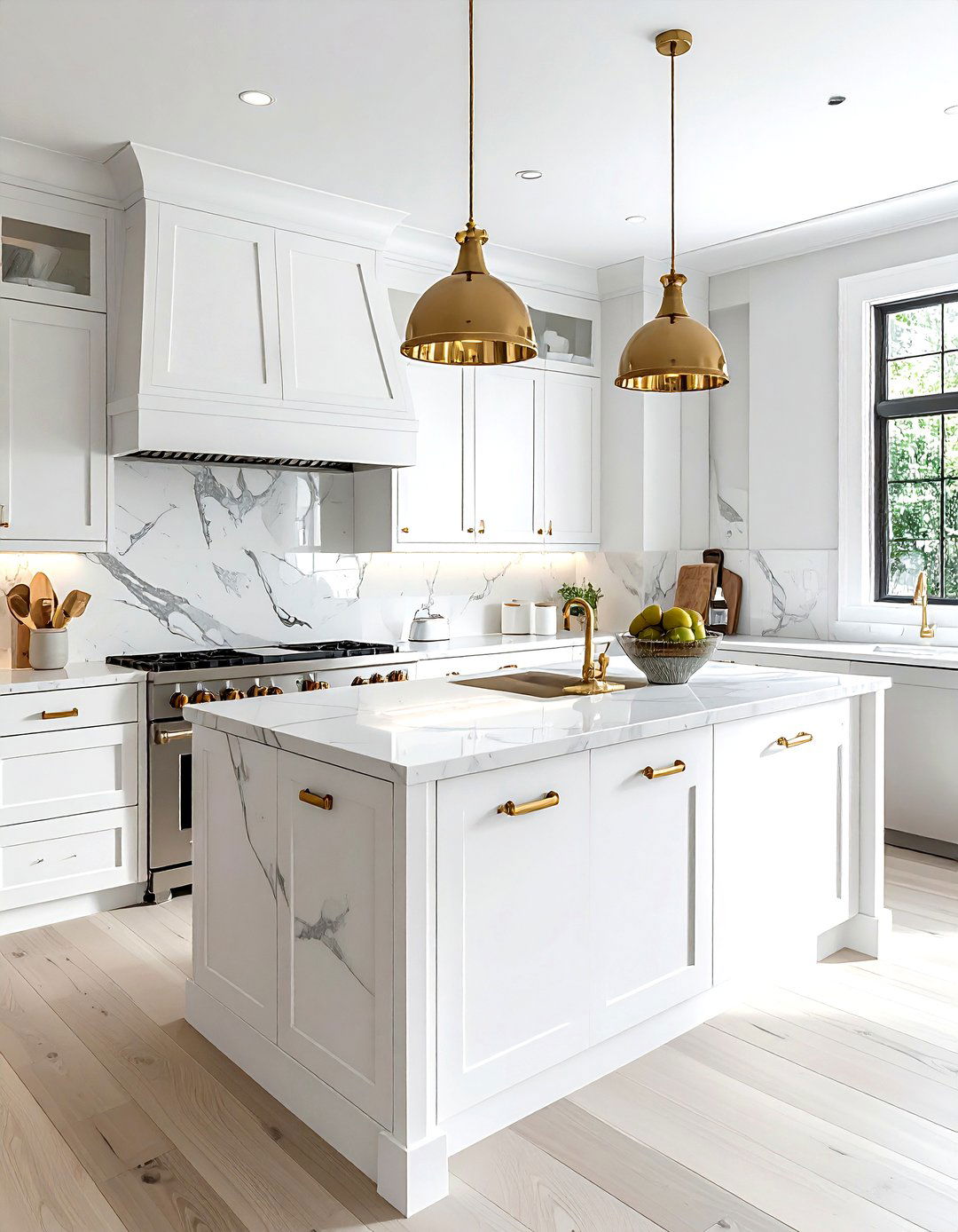White Kitchen Cabinets - 30 kitchen redesign ideas