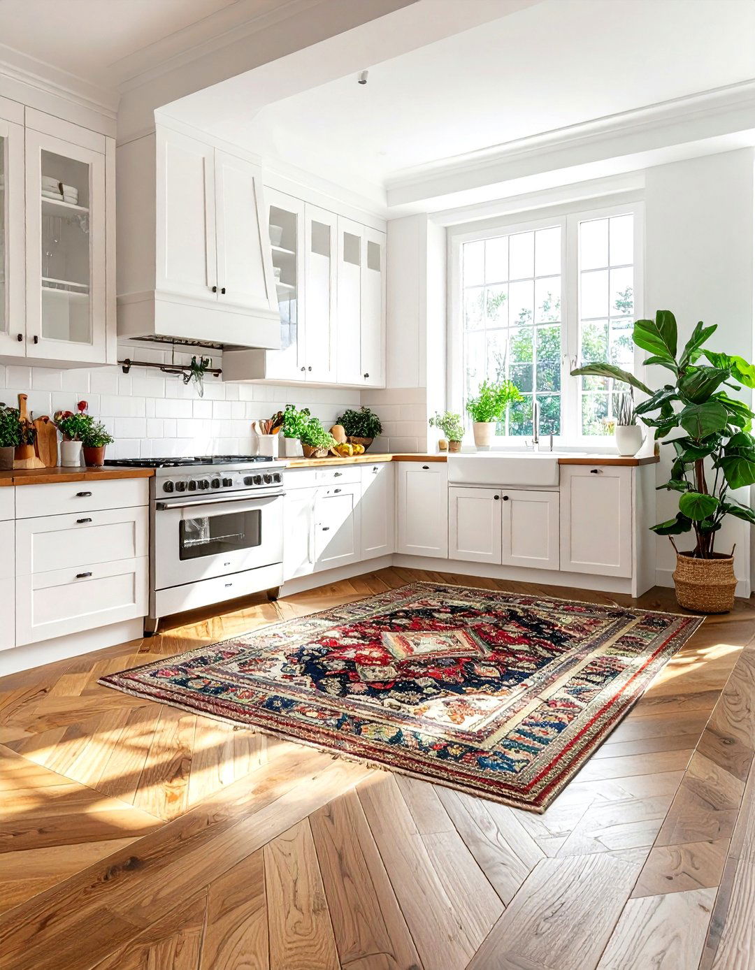 White Kitchen Hardwood Floor - 30 bright white kitchen ideas