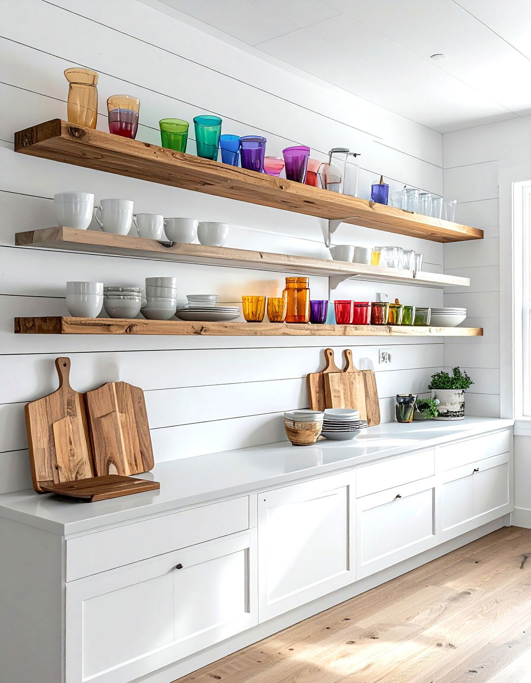 White Kitchen Open Shelving - 30 kitchen open shelving ideas