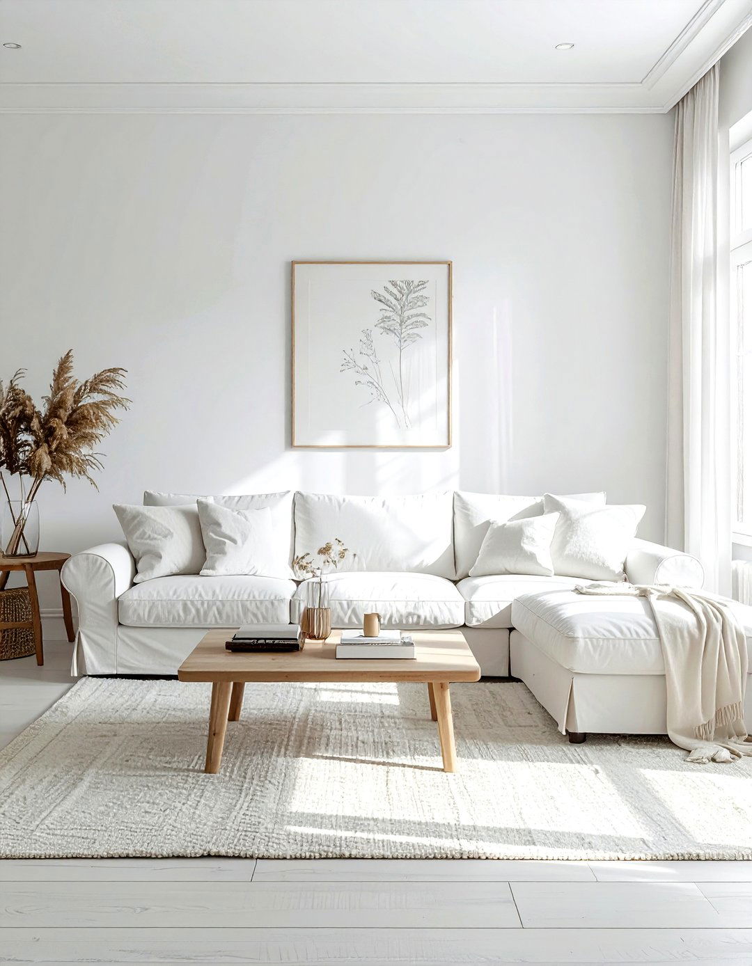 White Living Room - 30 bright living room ideas