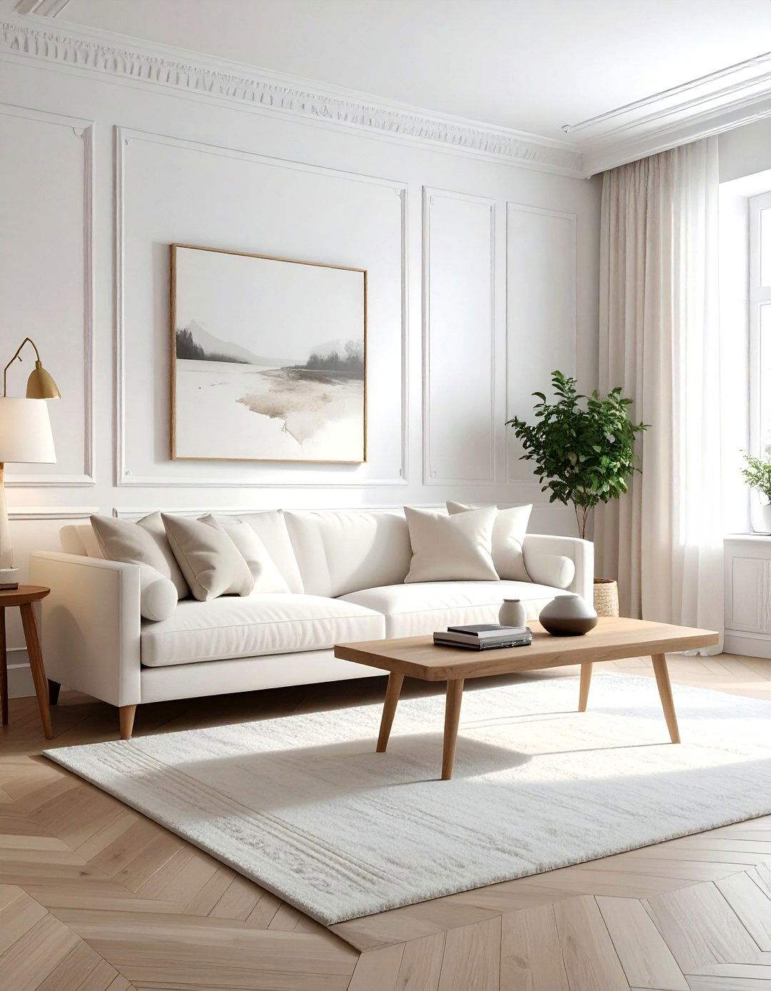White Living Room - 30 white decor ideas
