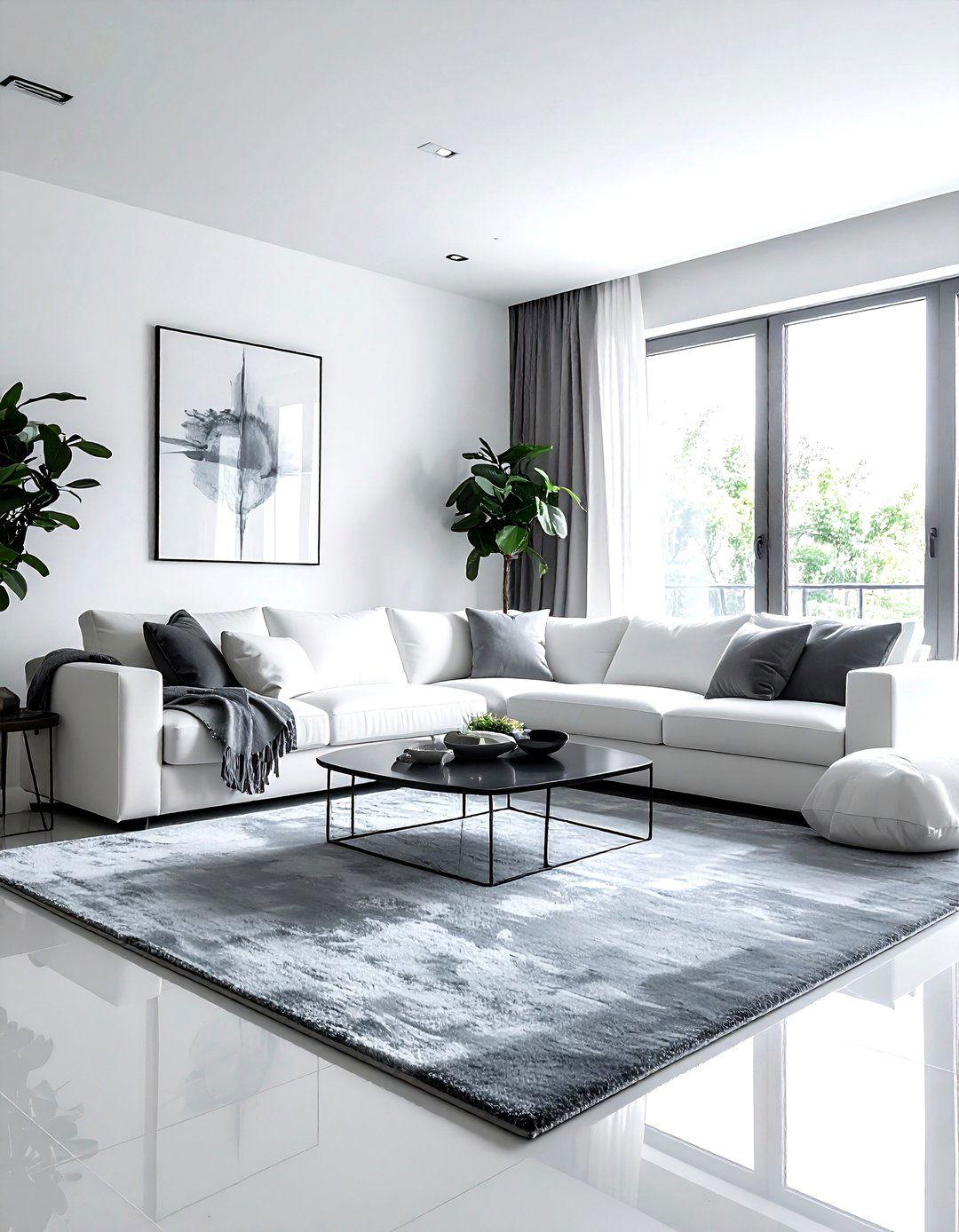 30 Modern White Living Room Ideas for a Bright and Airy Home
