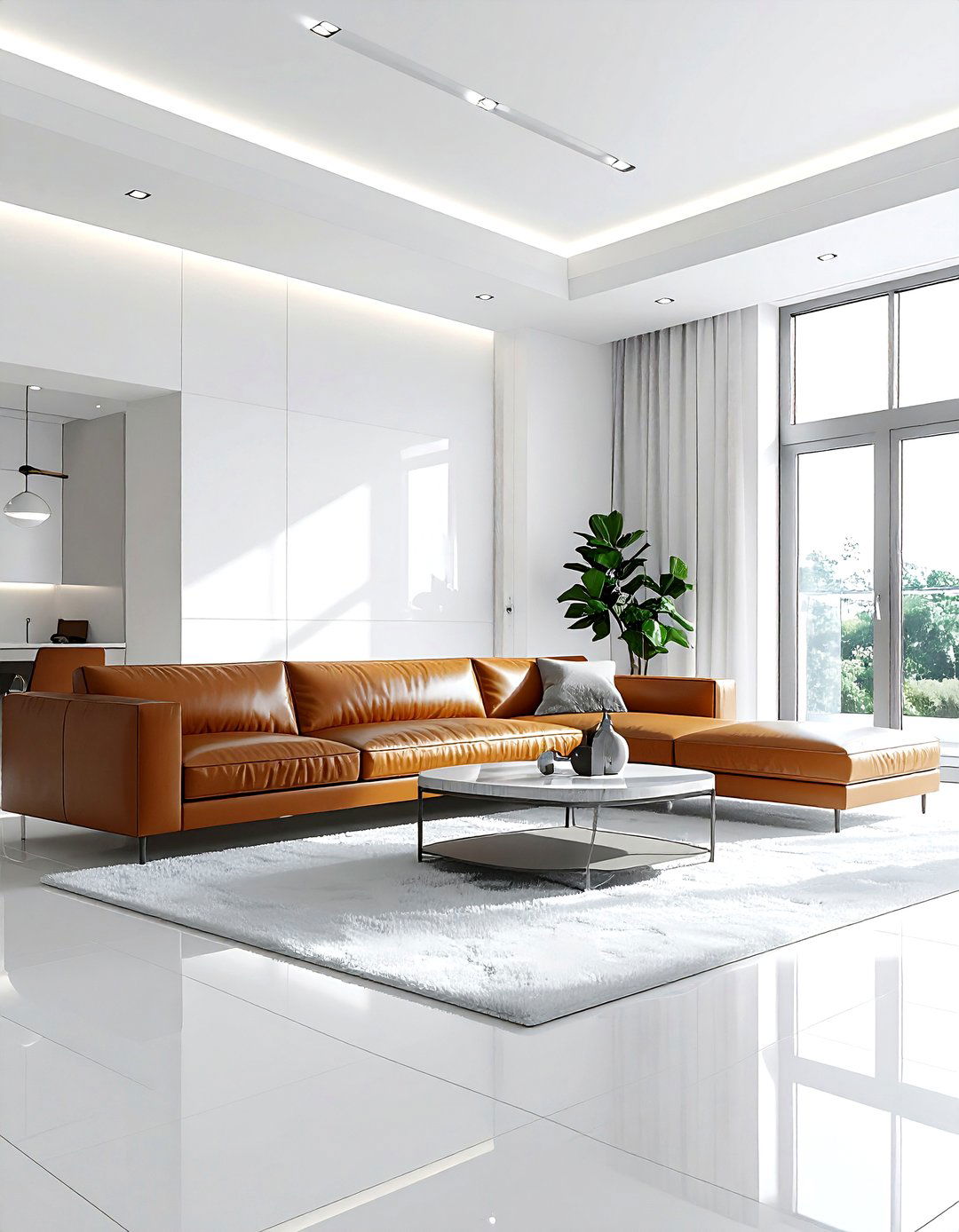 30 Contemporary White Living Room Ideas for Modern Homes