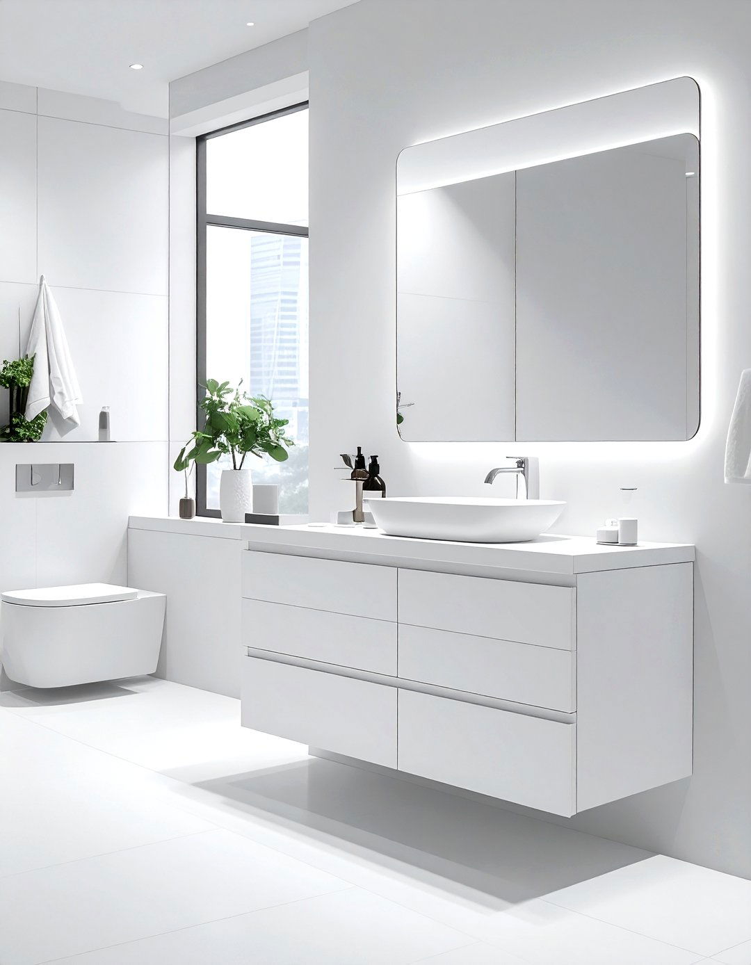 White Matte Bathroom Furniture - 30 white bathroom furniture ideas