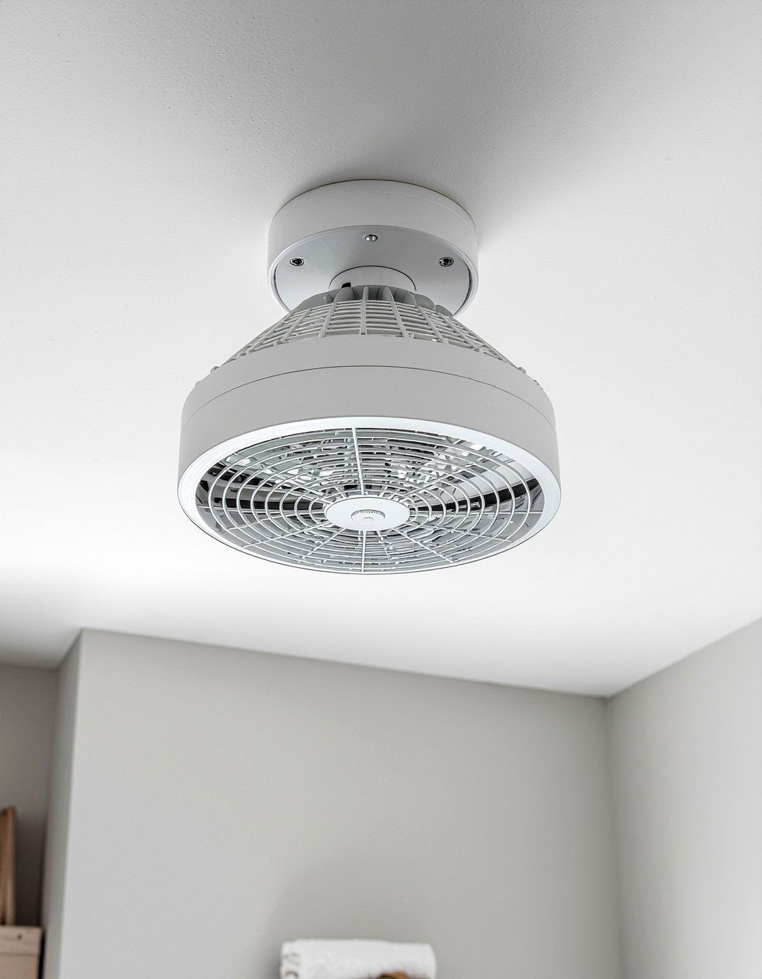 White Minimalist Bathroom Fan - 30 bathroom exhaust fan ideas