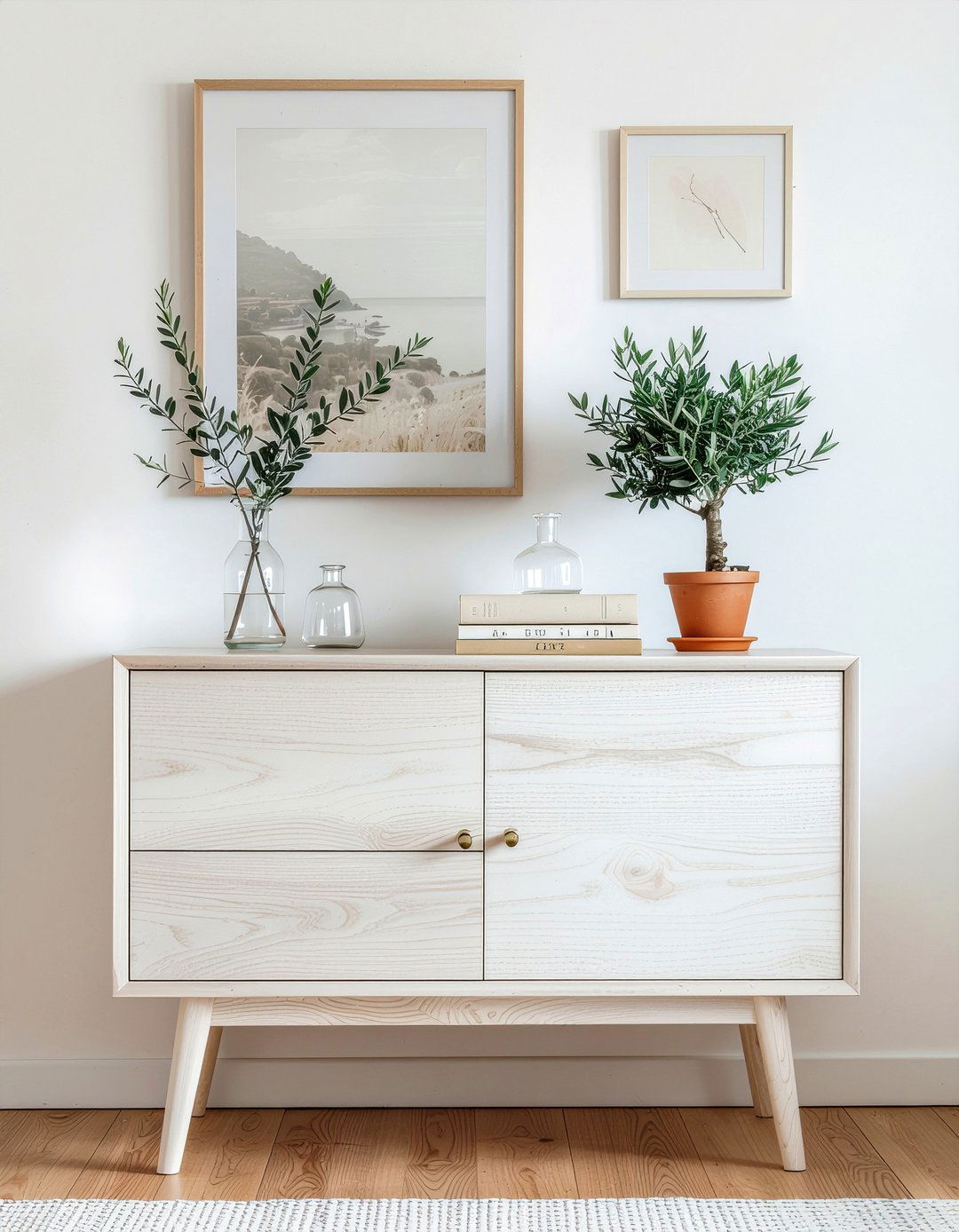 White Oak Buffet - 30 living room buffet ideas